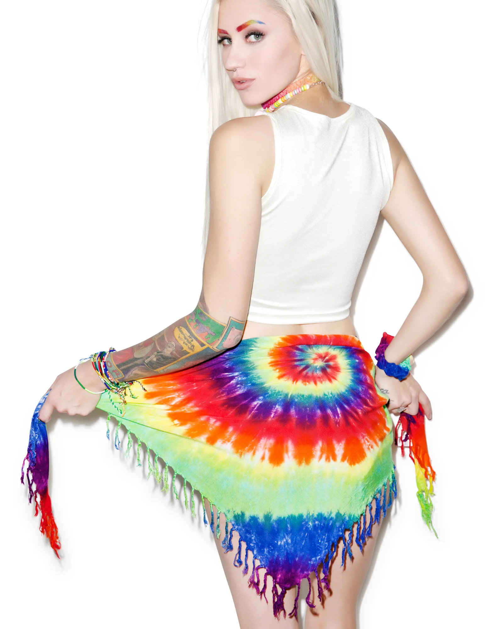 2 Dye 4 Fringe Bandana - Image 3