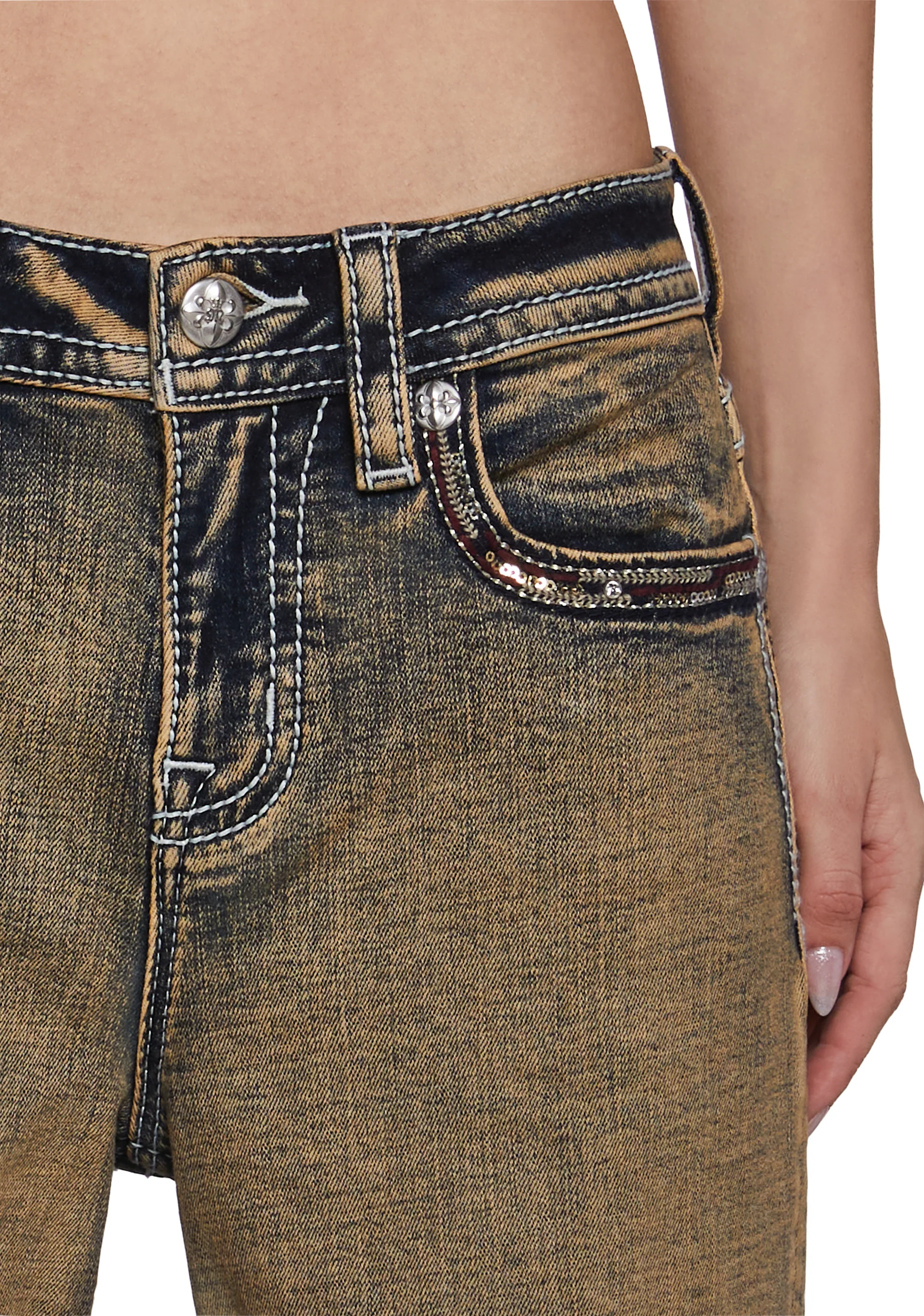 30" High Rise Wide Jeans - Image 7