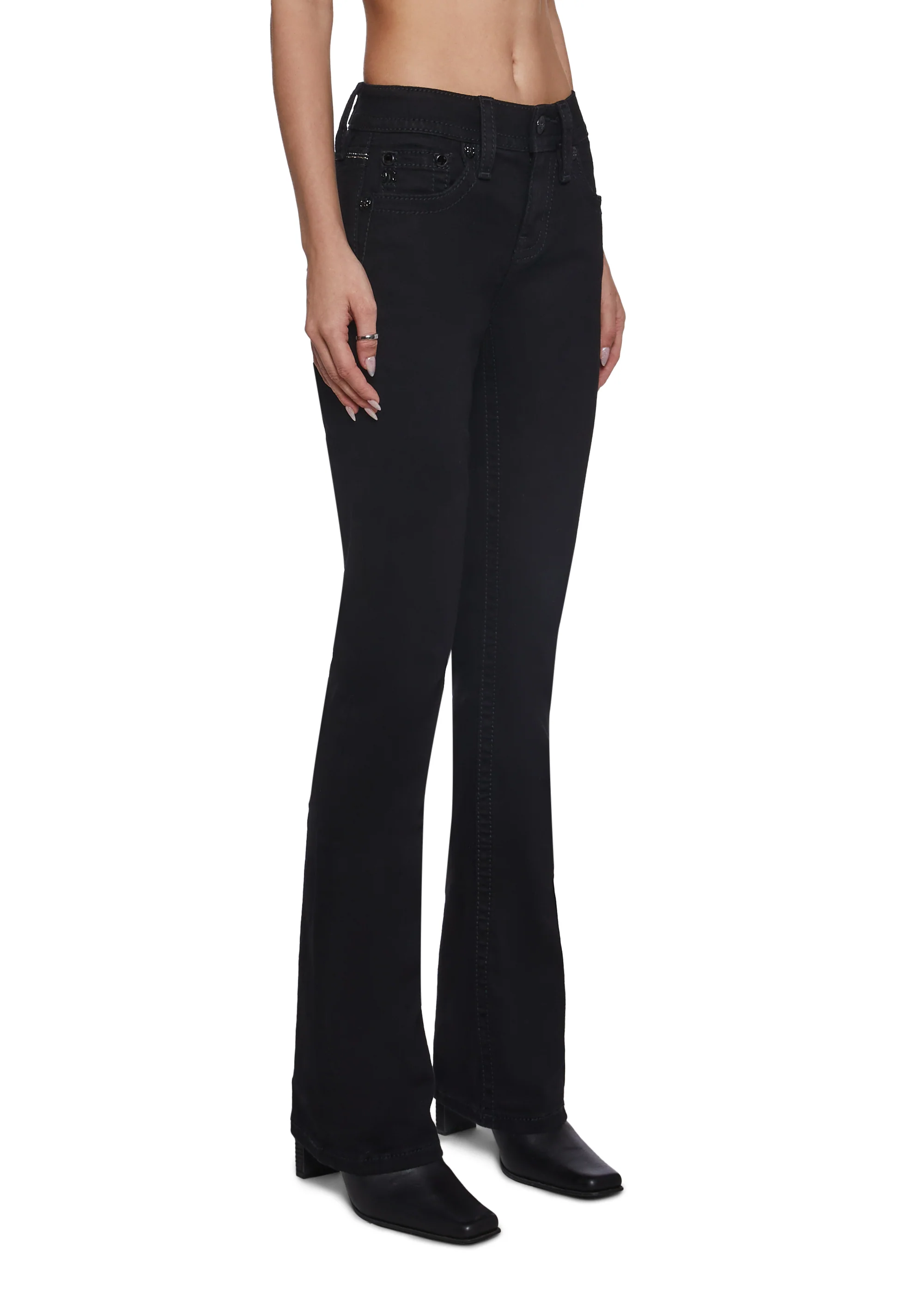 32" Mid-Rise Boot Denim Jeans - Image 3