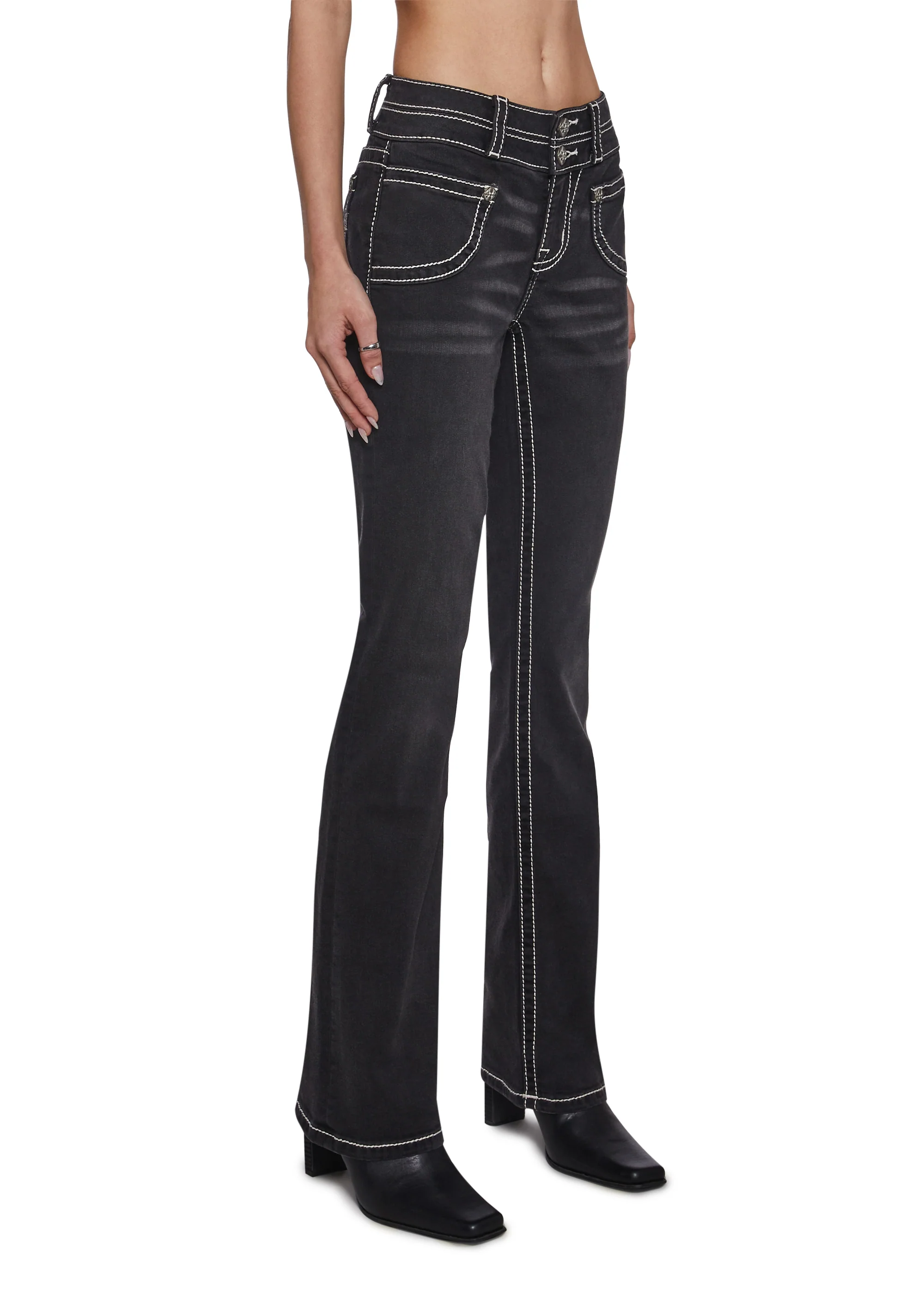32" Mid Rise Boot Jeans - Image 3