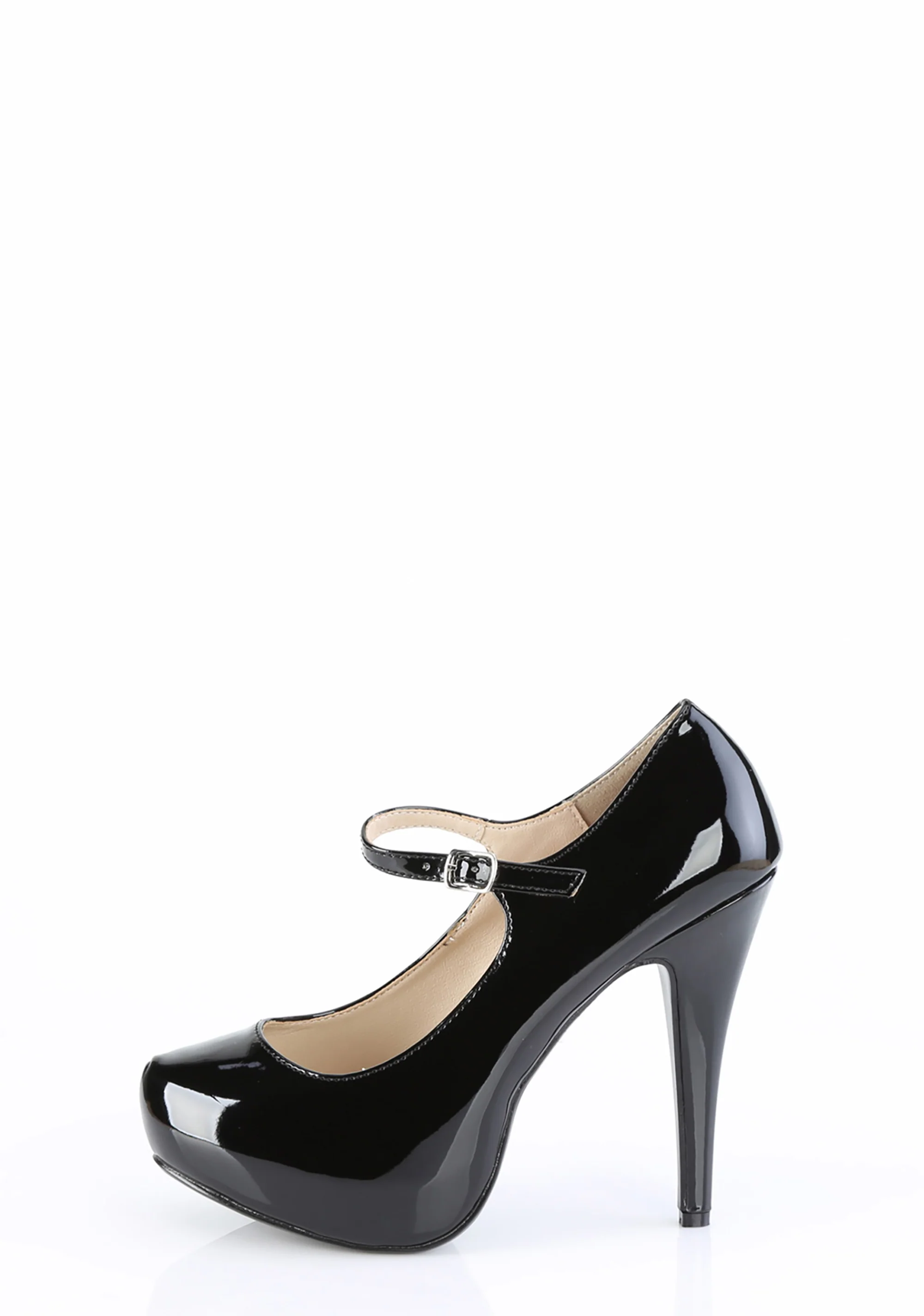 Chloe-02 Platform Mary Jane Pumps-Black - Image 2