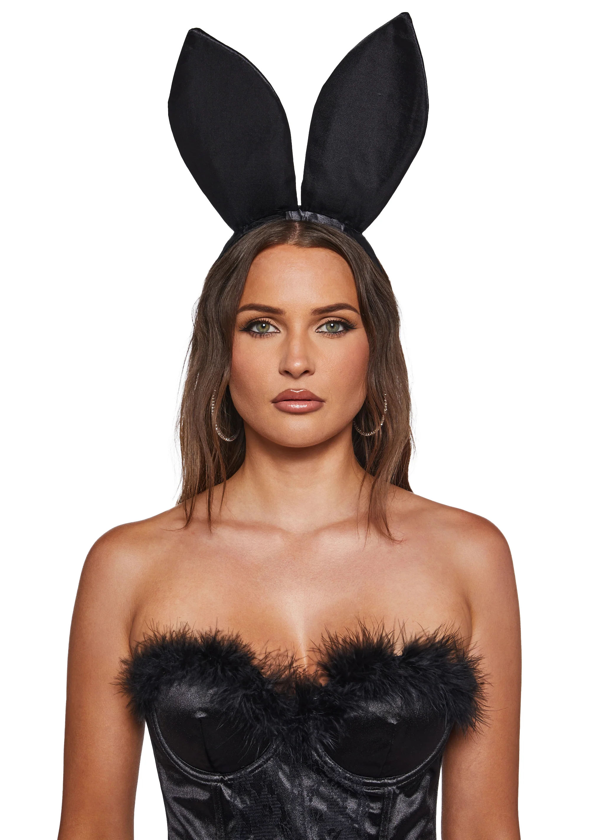 Legal Playboy Bunny Costume - Black - Image 5