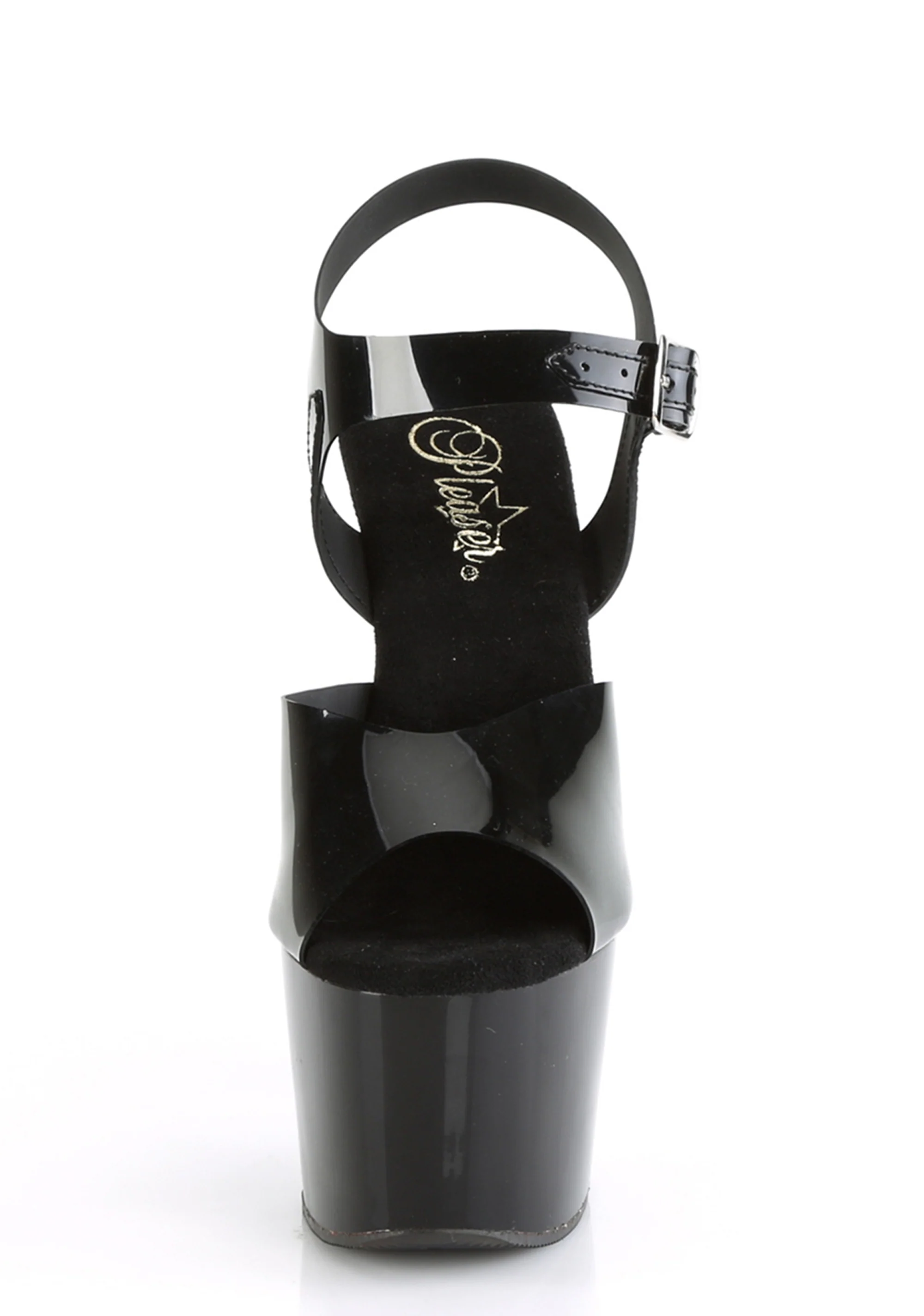 Adore-708N Platform Ankle Strap Sandals-Black - Image 3