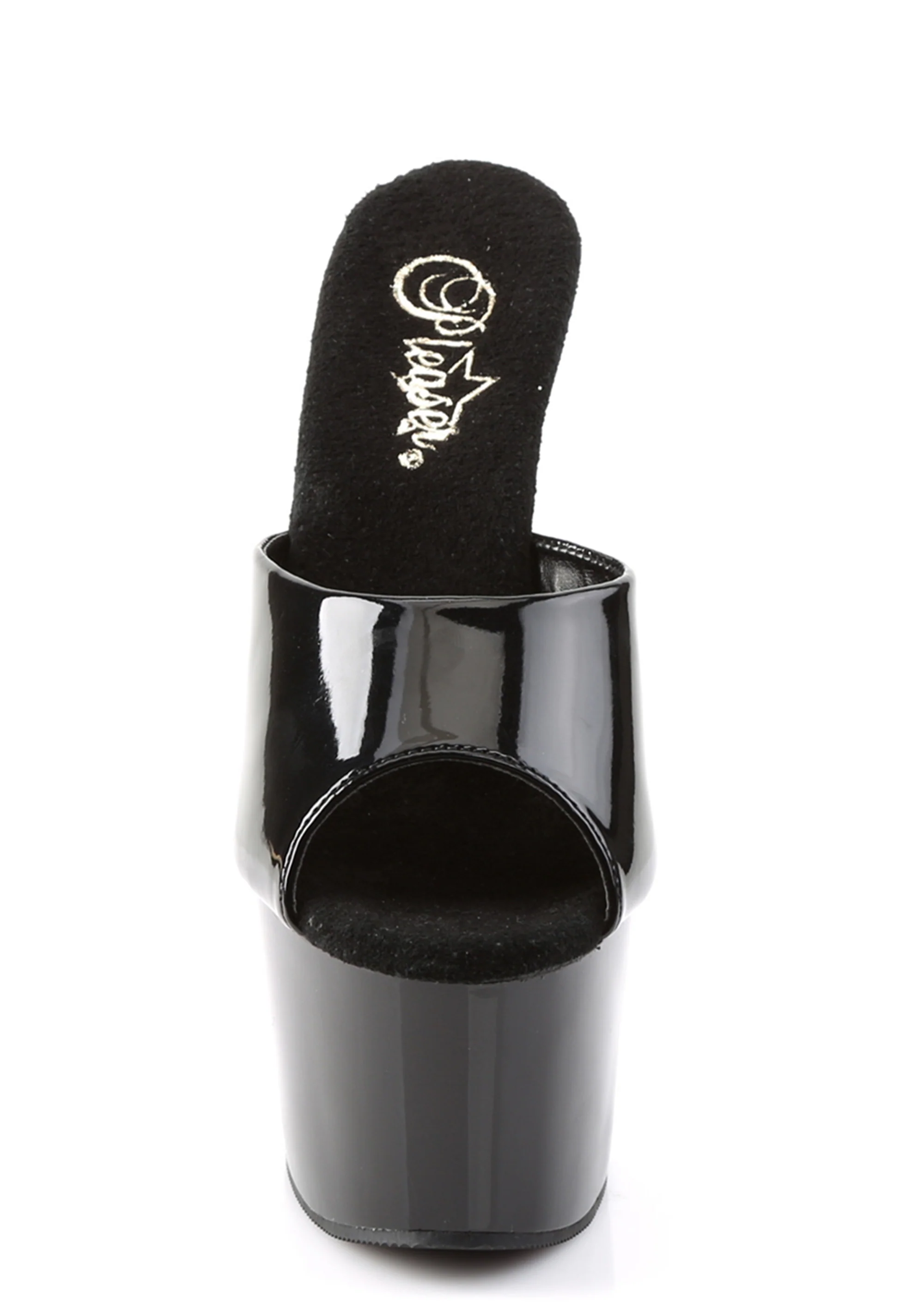 Adore-701 Platform Slides-Black - Image 3