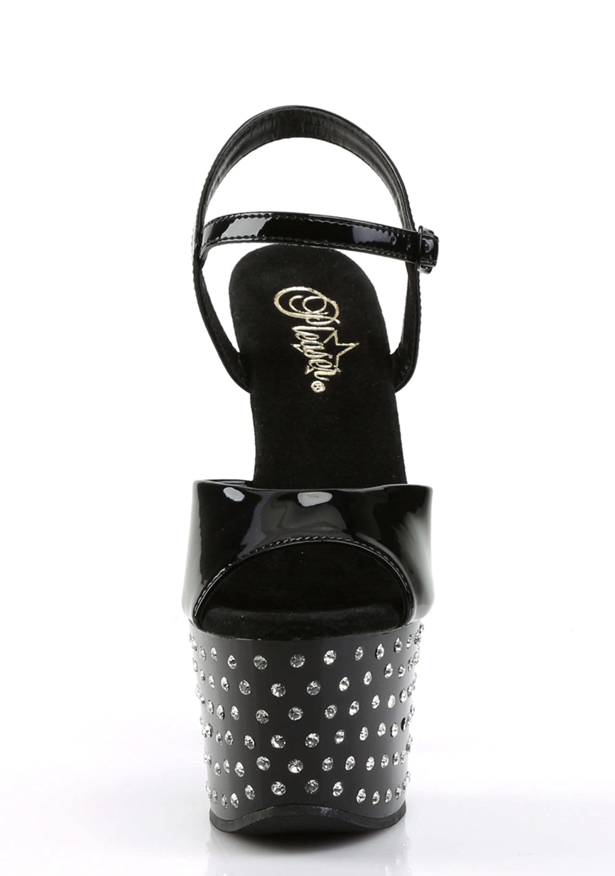 Stardust-709 Rhinestone Studded Sandals - Image 3