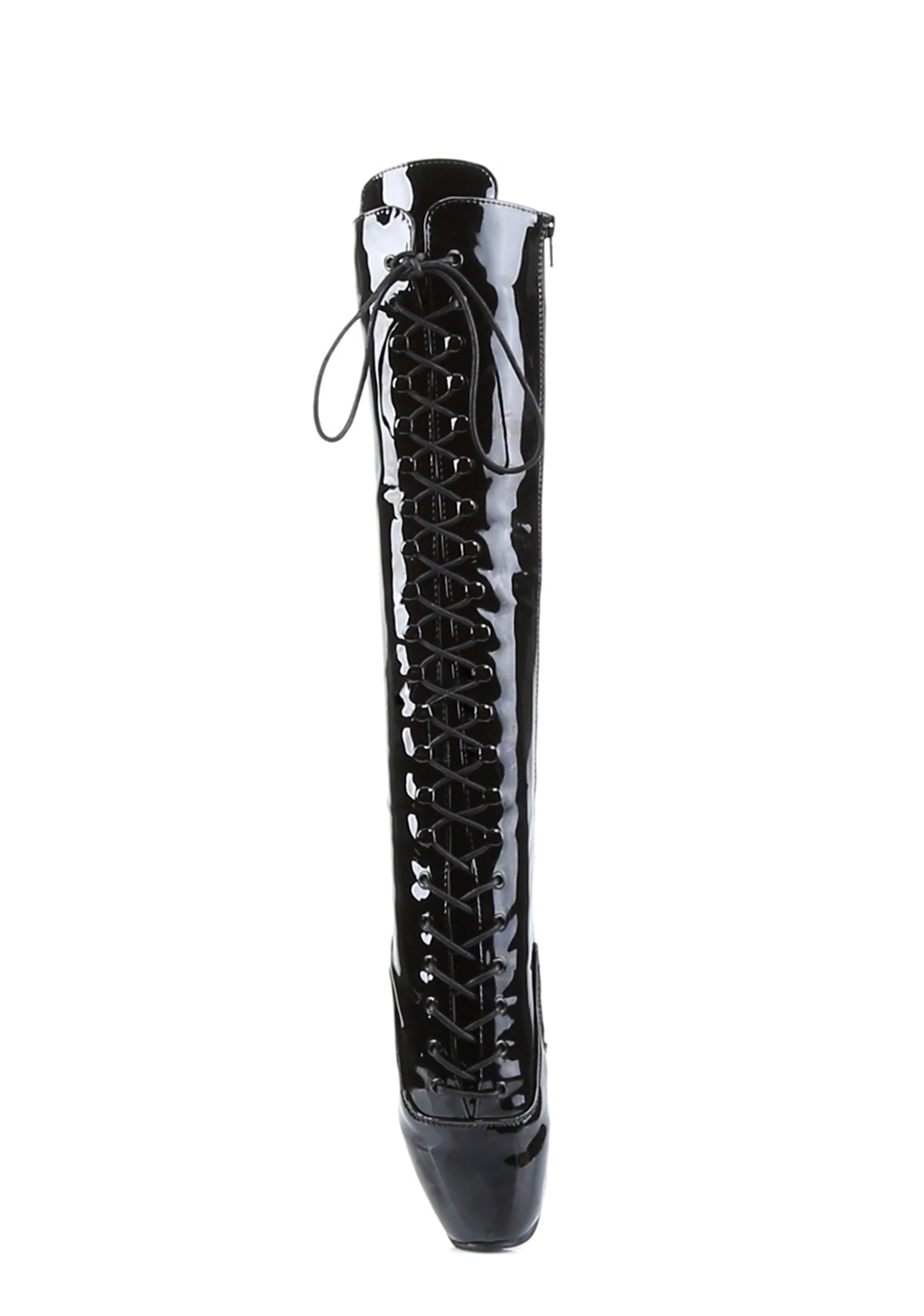 Ballet-2020 Spike Heel Ballet Knee Boots - Image 3