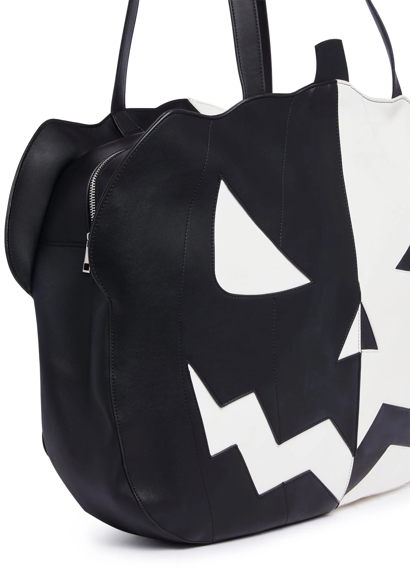 A Grin That Glows Mega Tote - Colorblock - Image 4