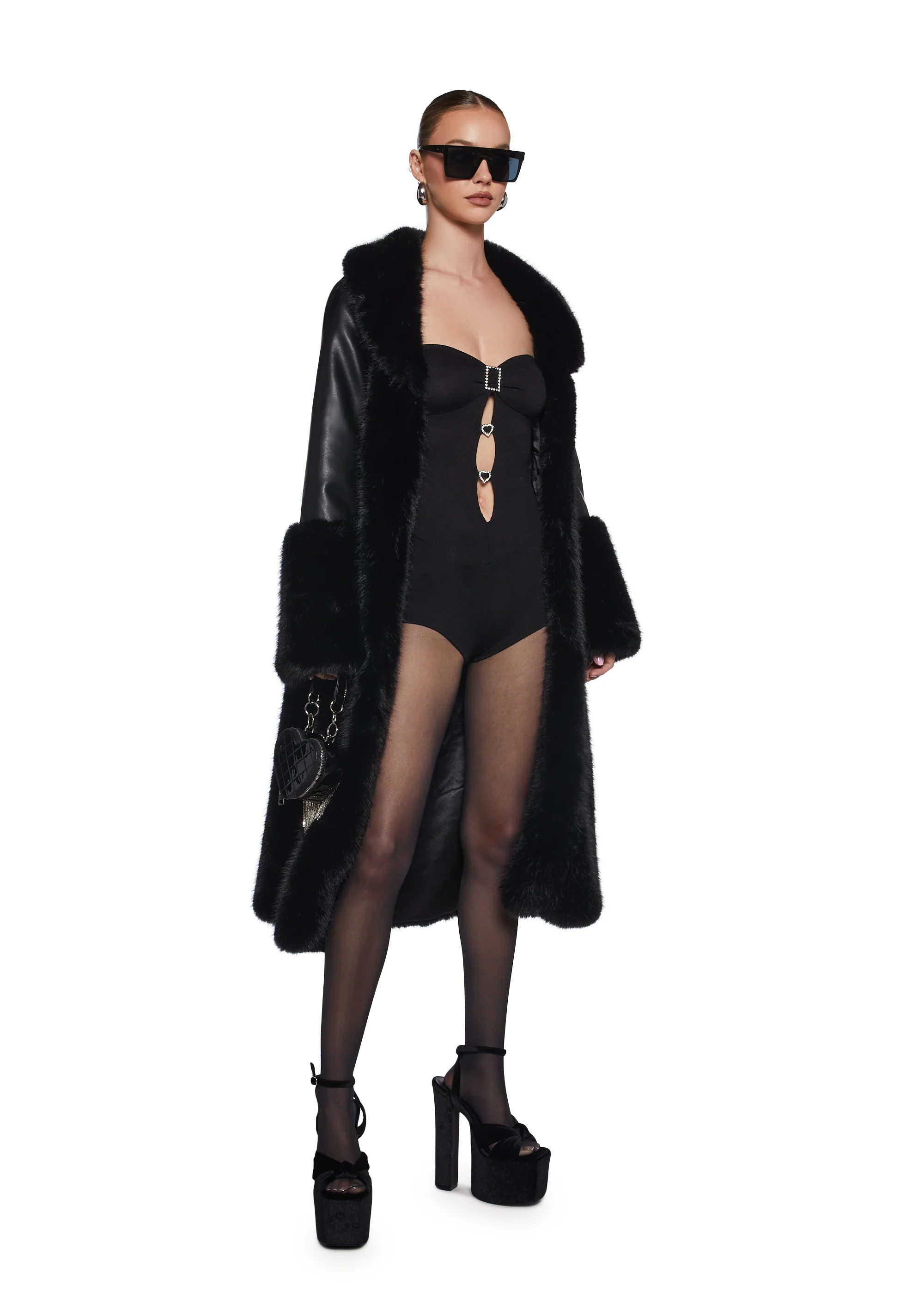 A-List Hostess Cut Out Romper - Image 2