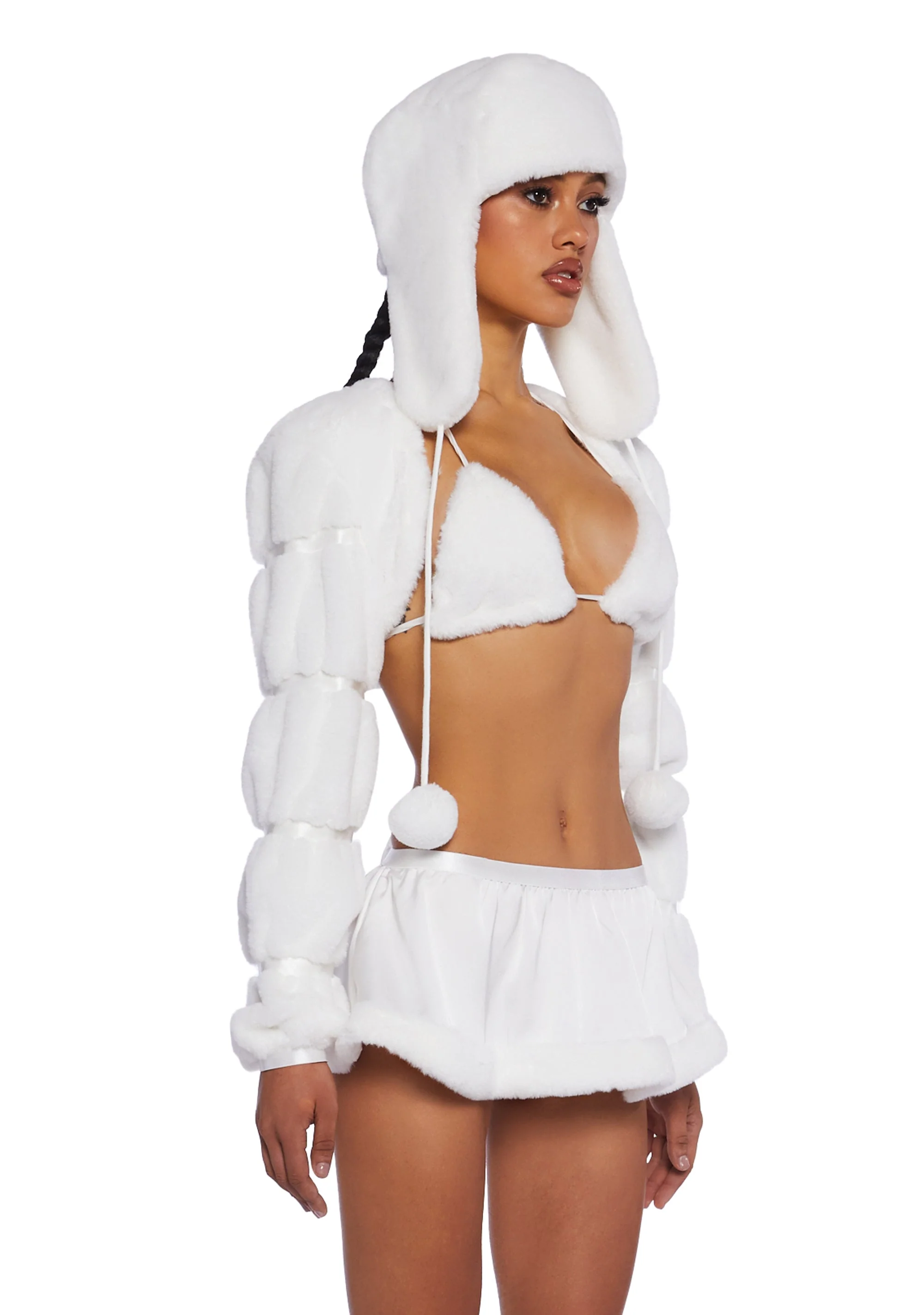 Abominable Doll Costume Set - White - Image 3