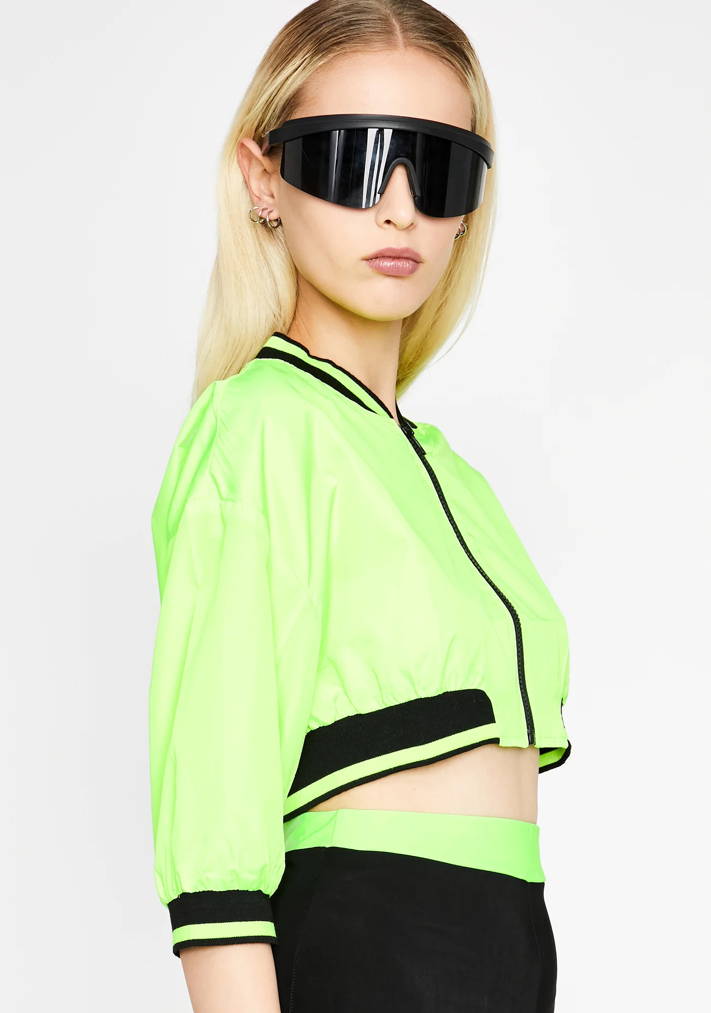Acid Shut Up N' Drive Cropped Jacket - Image 2