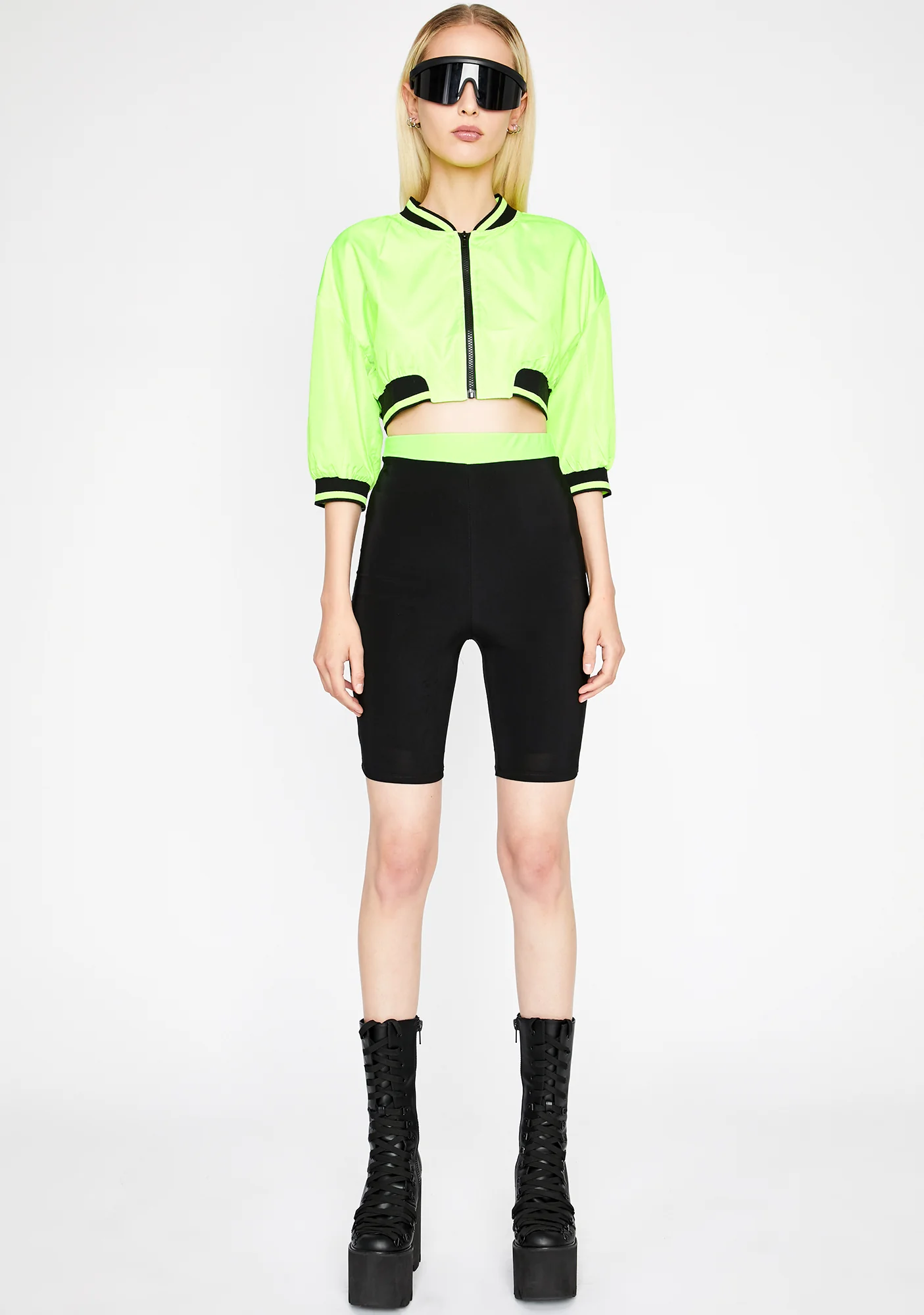 Acid Shut Up N' Drive Cropped Jacket - Image 3