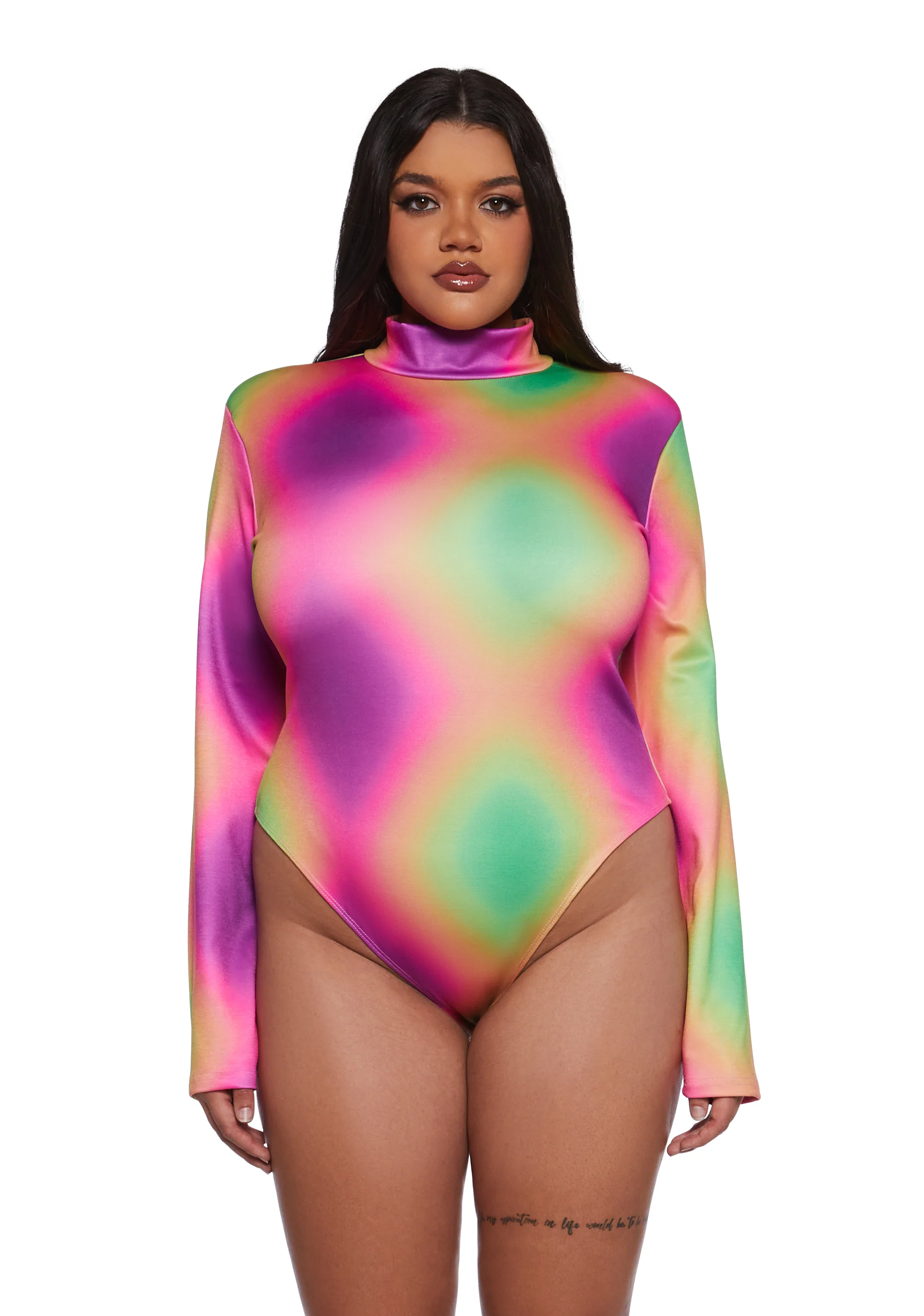 Acid Tripping Long Sleeve Bodysuit - Image 2