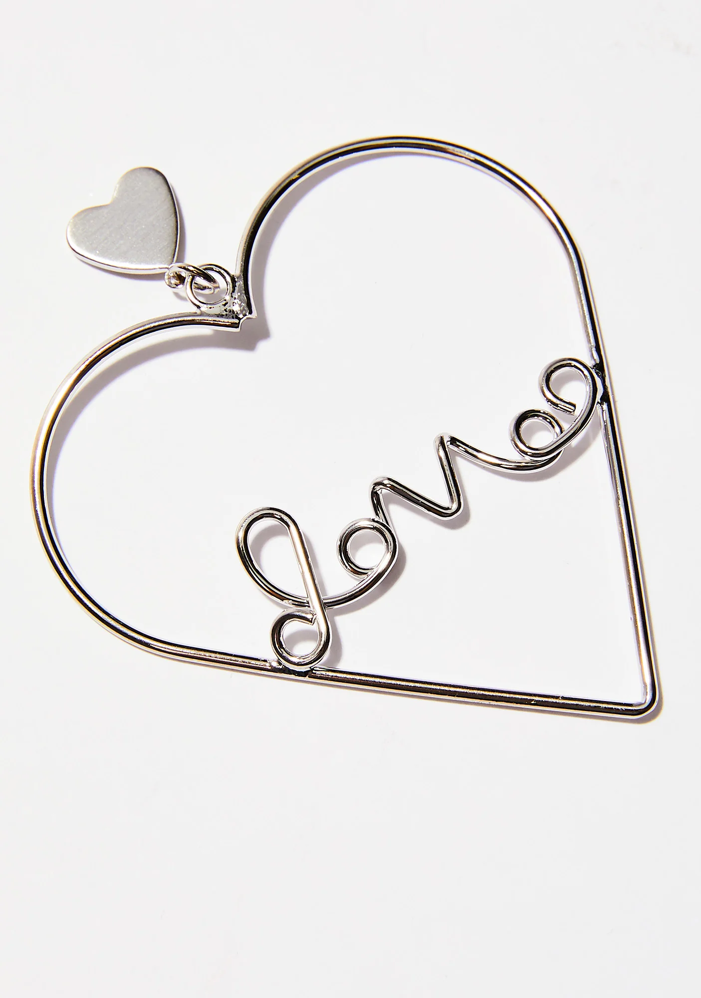Addicted To Love Heart Earrings - Image 3