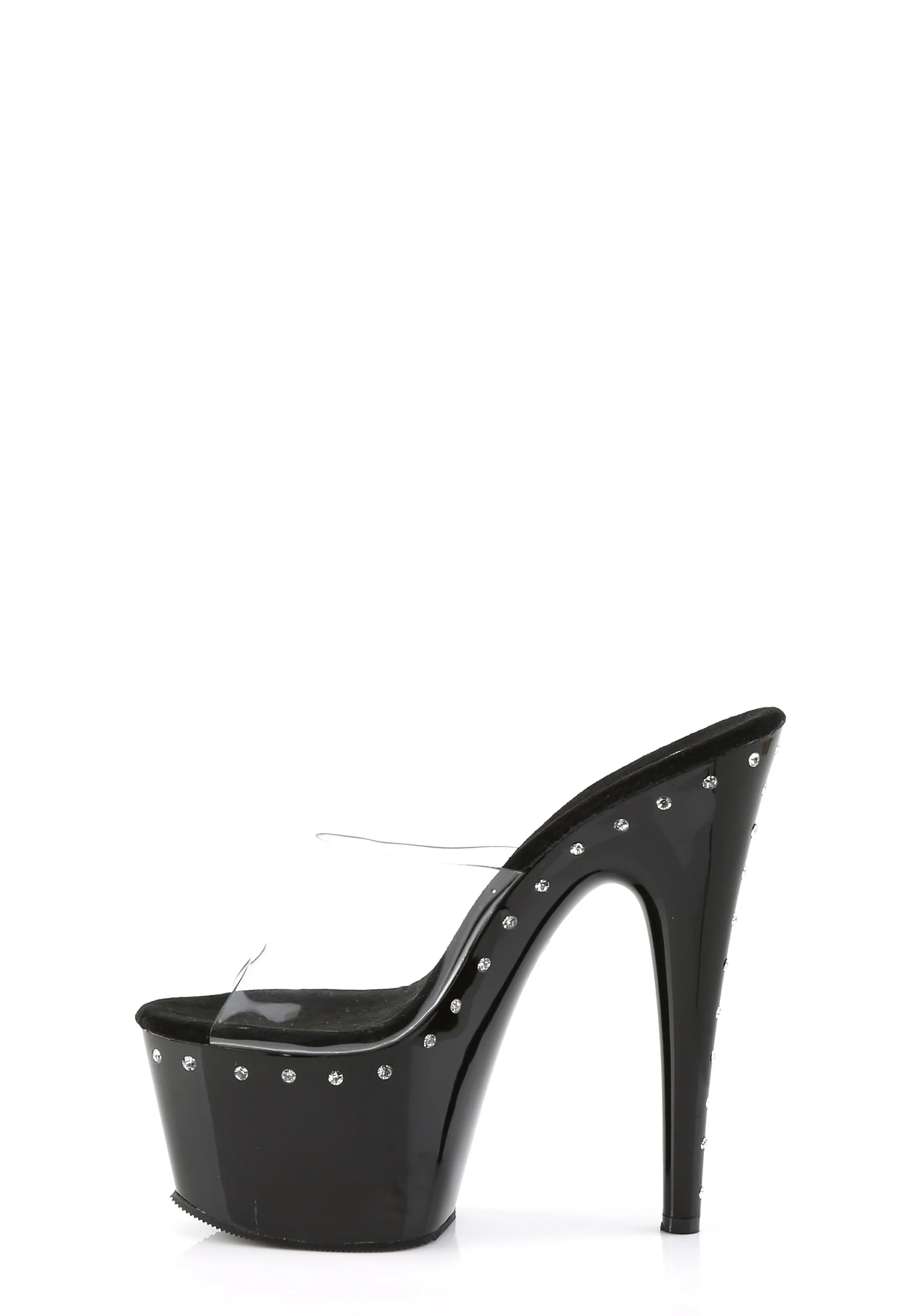 Adore-701LS Platform Slides-Black - Image 2