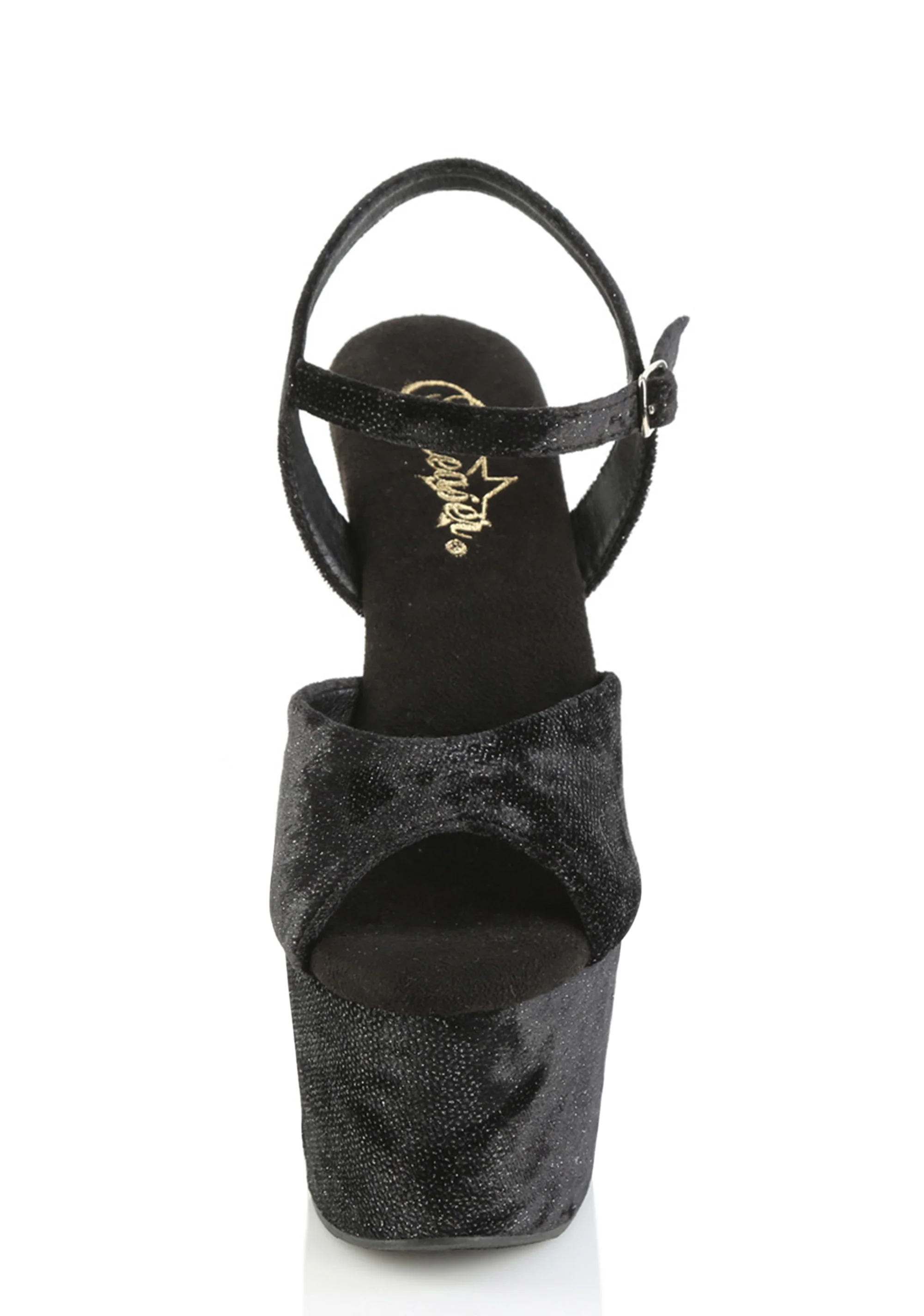Adore-709WR Platform Ankle Strap Sandals-Black - Image 3