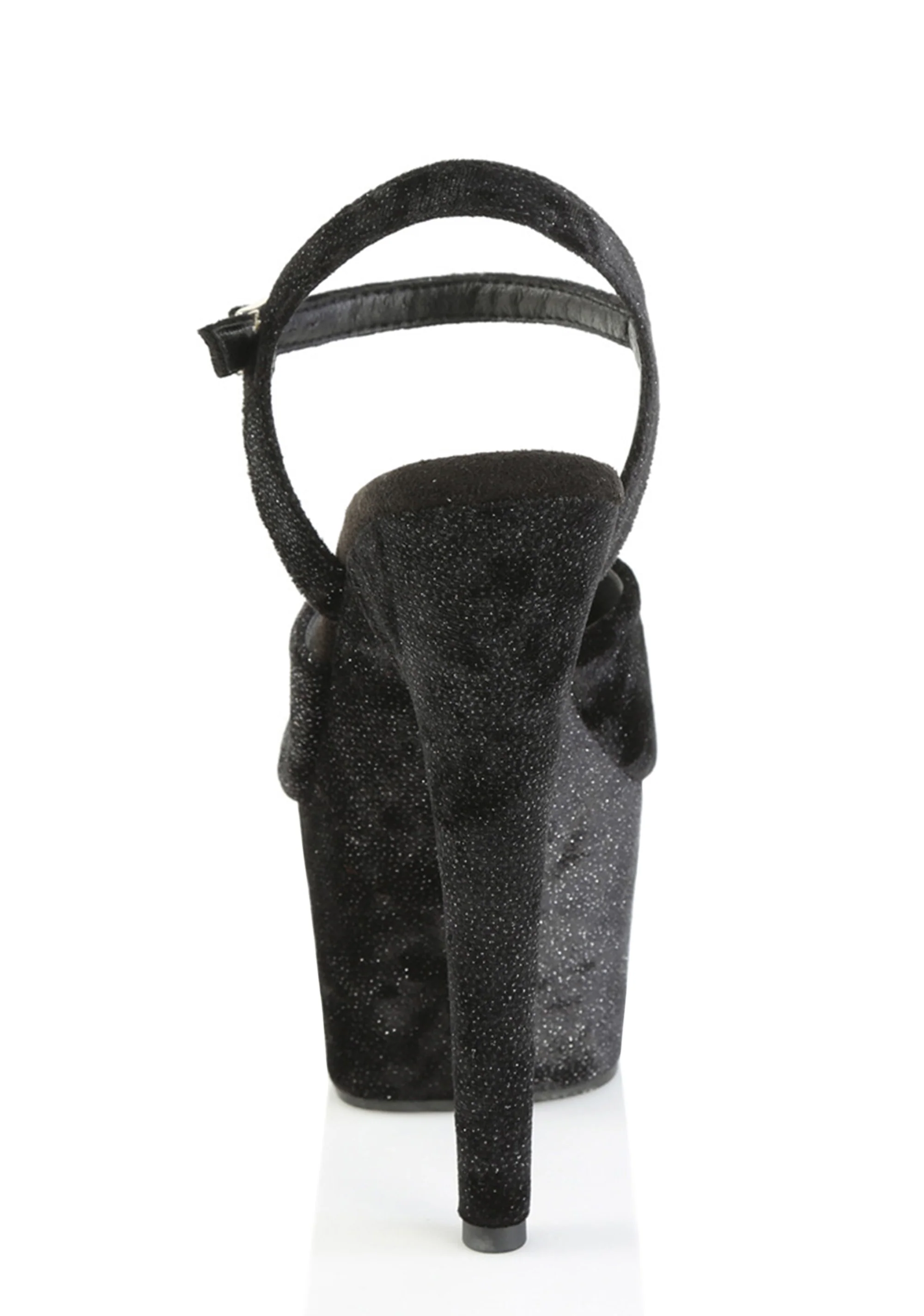 Adore-709WR Platform Ankle Strap Sandals-Black - Image 4