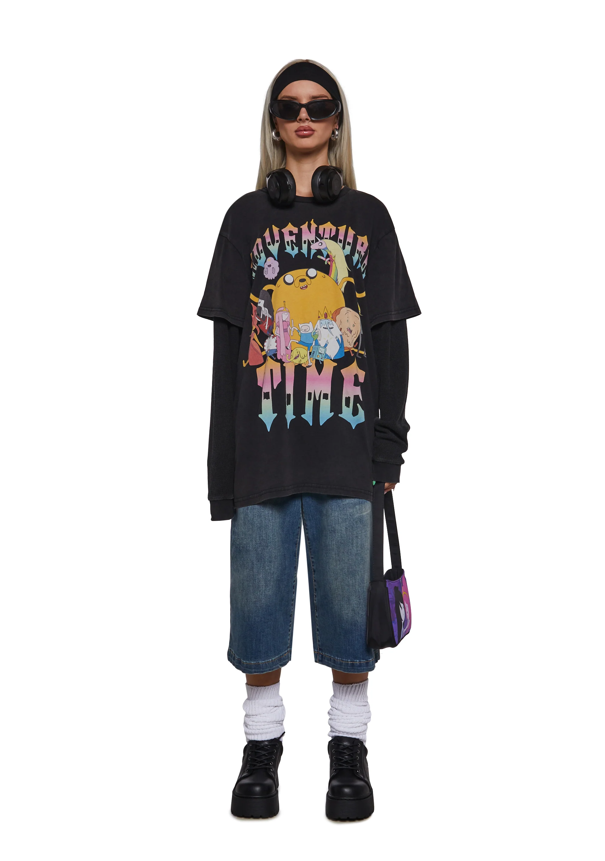 Adventure Time Twofer Graphic Tee - Image 2