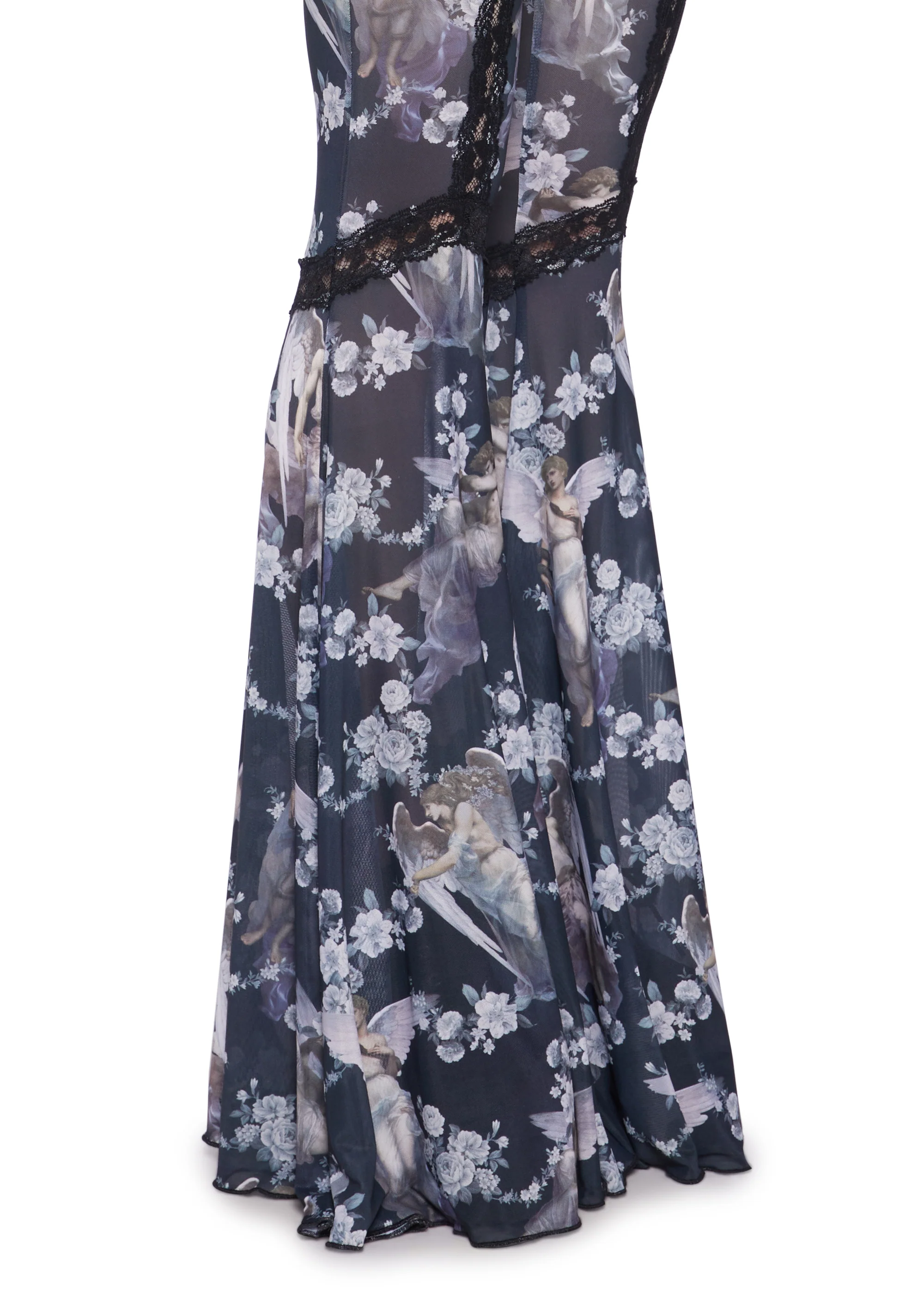 Afflicted Angel Mesh Flare Pants - Image 5