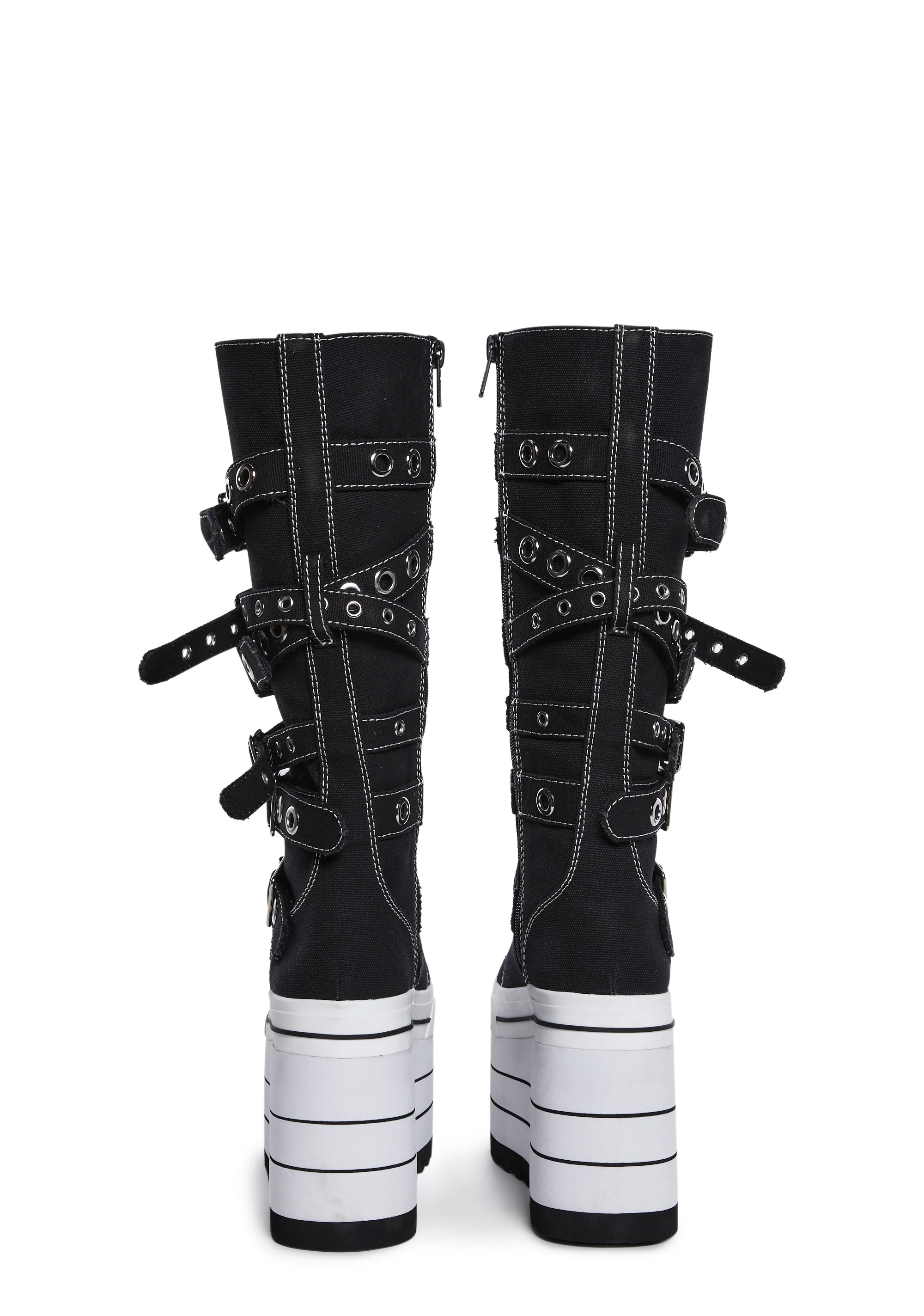 Against It All Knee High Platform Sneakers - Image 4