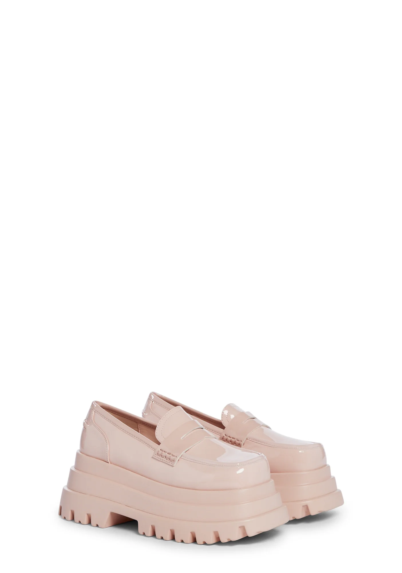 Aleo Platform Loafers - Pink - Image 3