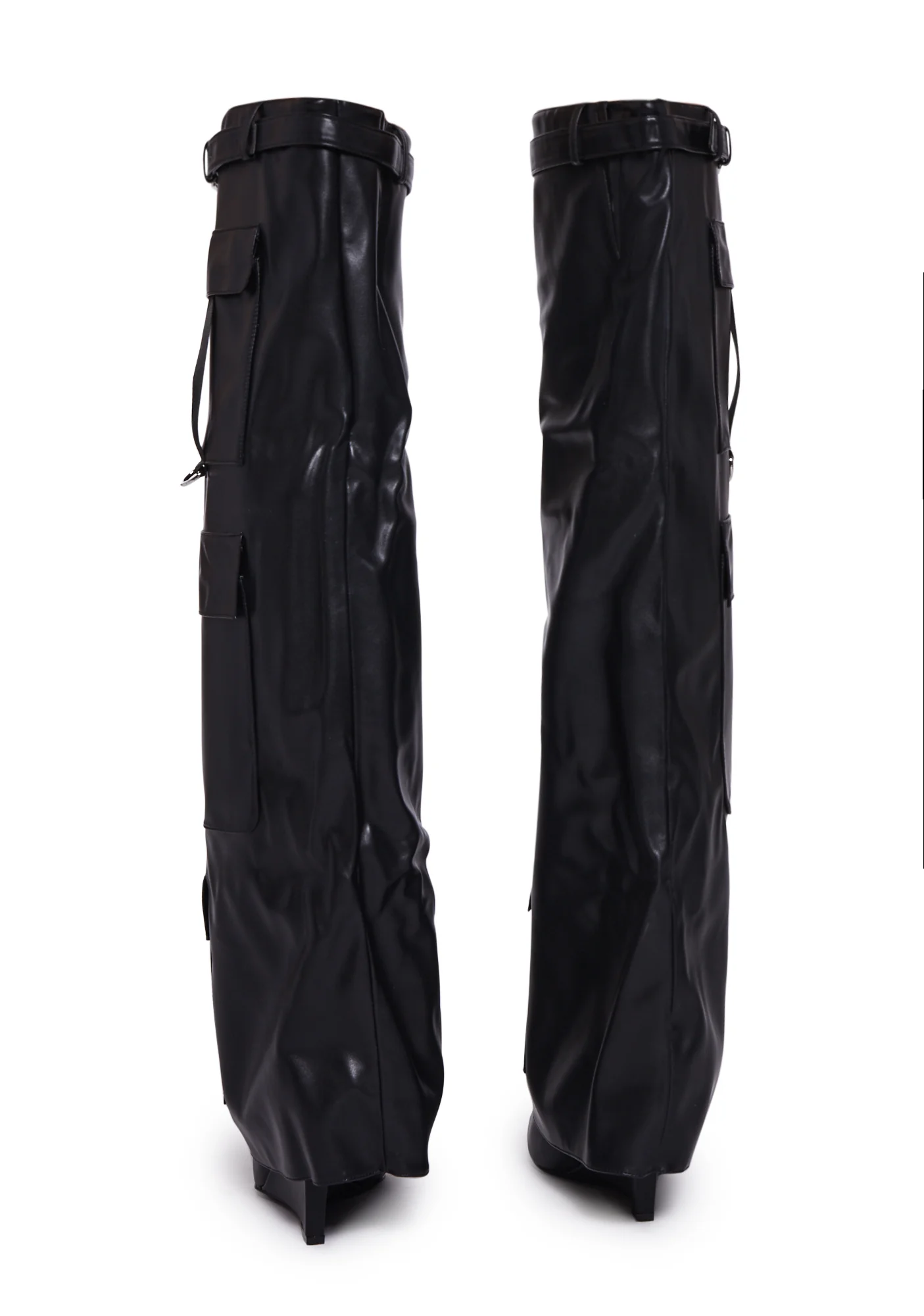 Alexia Belt Knee High Boots - Image 4