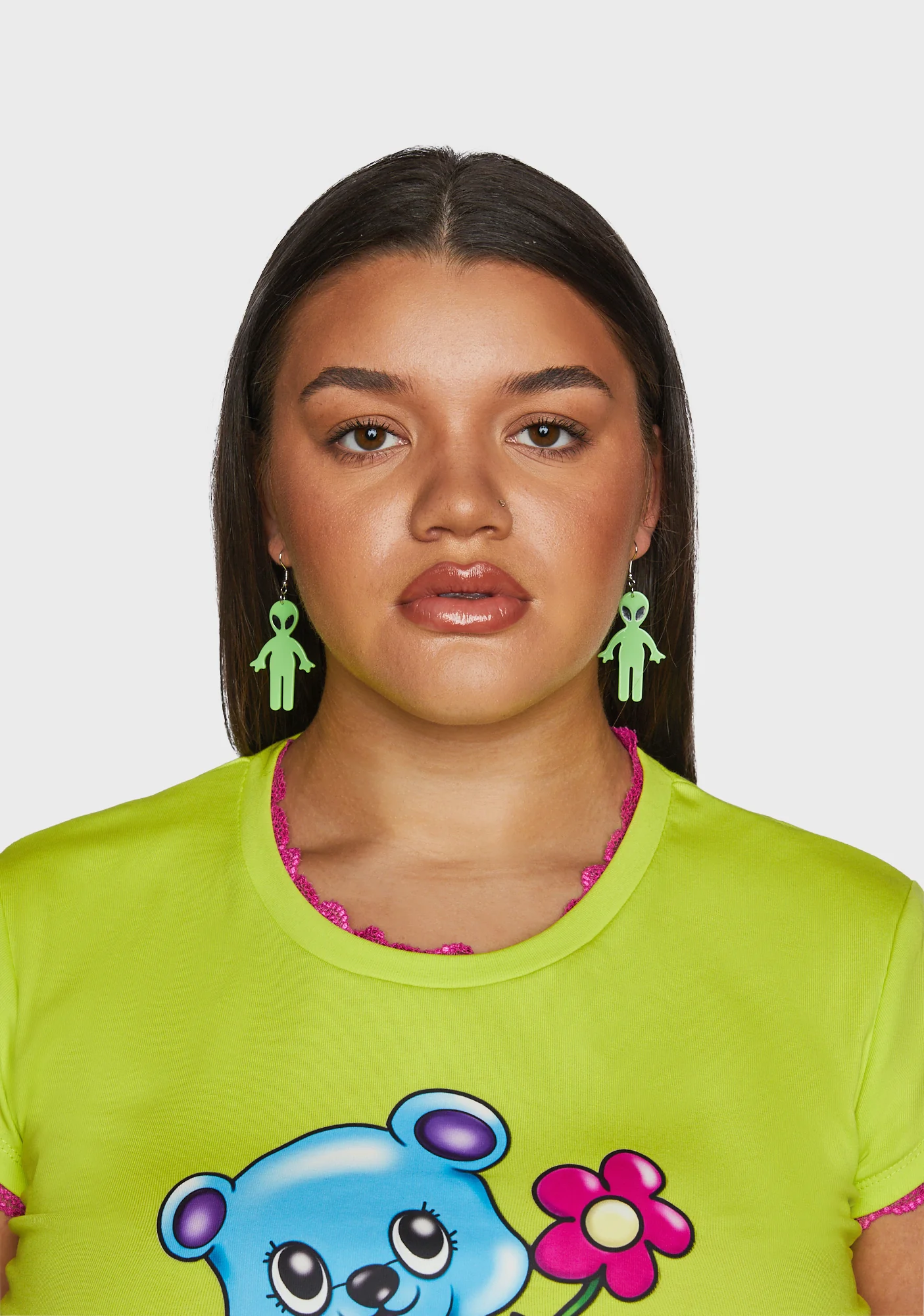 Aliens Exist Drop Earrings - Image 4