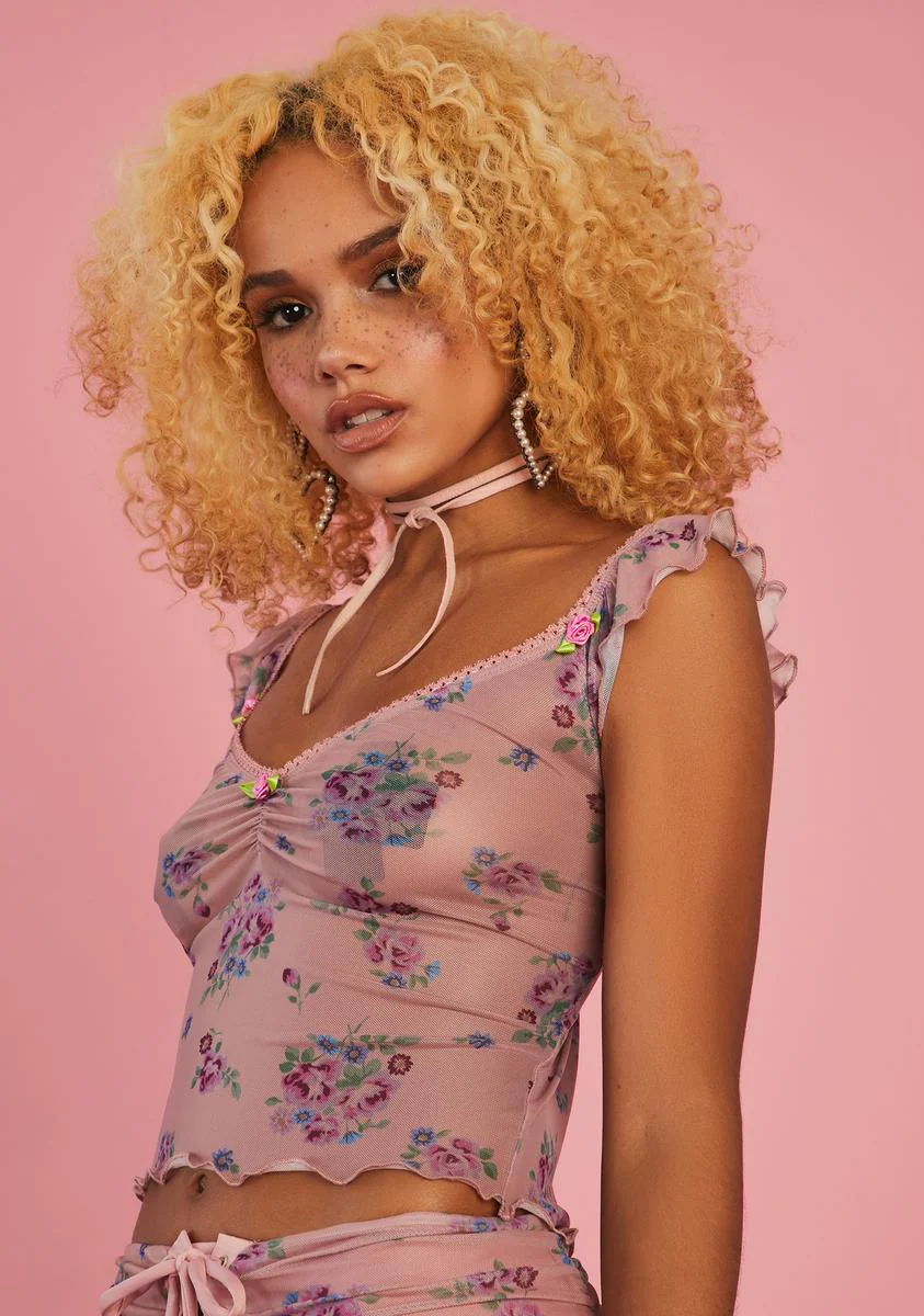 All A Dream Floral Top - Image 2
