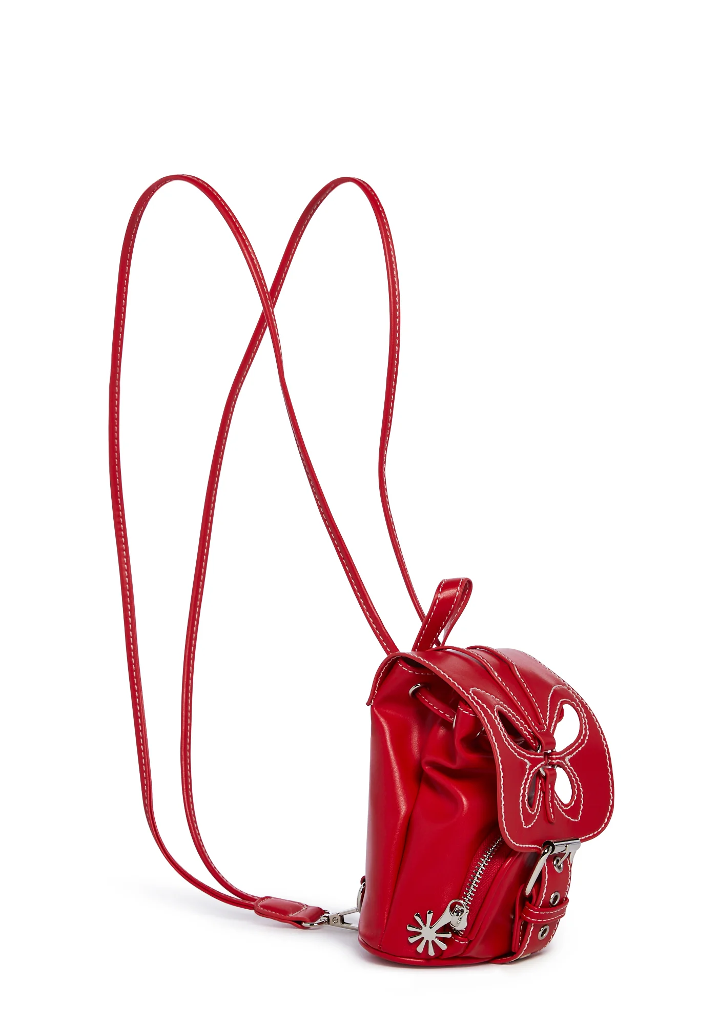 Feeling Good Butterfly Backpack - Red - Image 3
