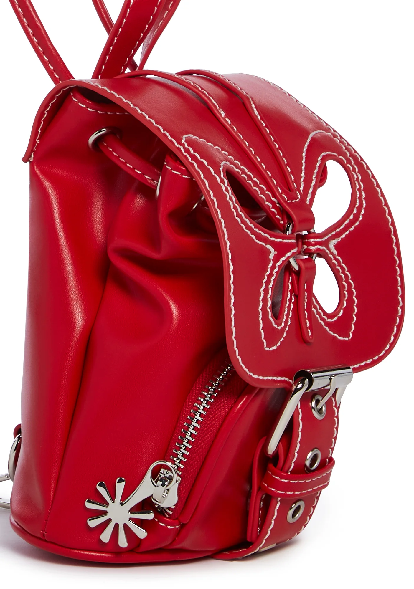 Feeling Good Butterfly Backpack - Red - Image 5