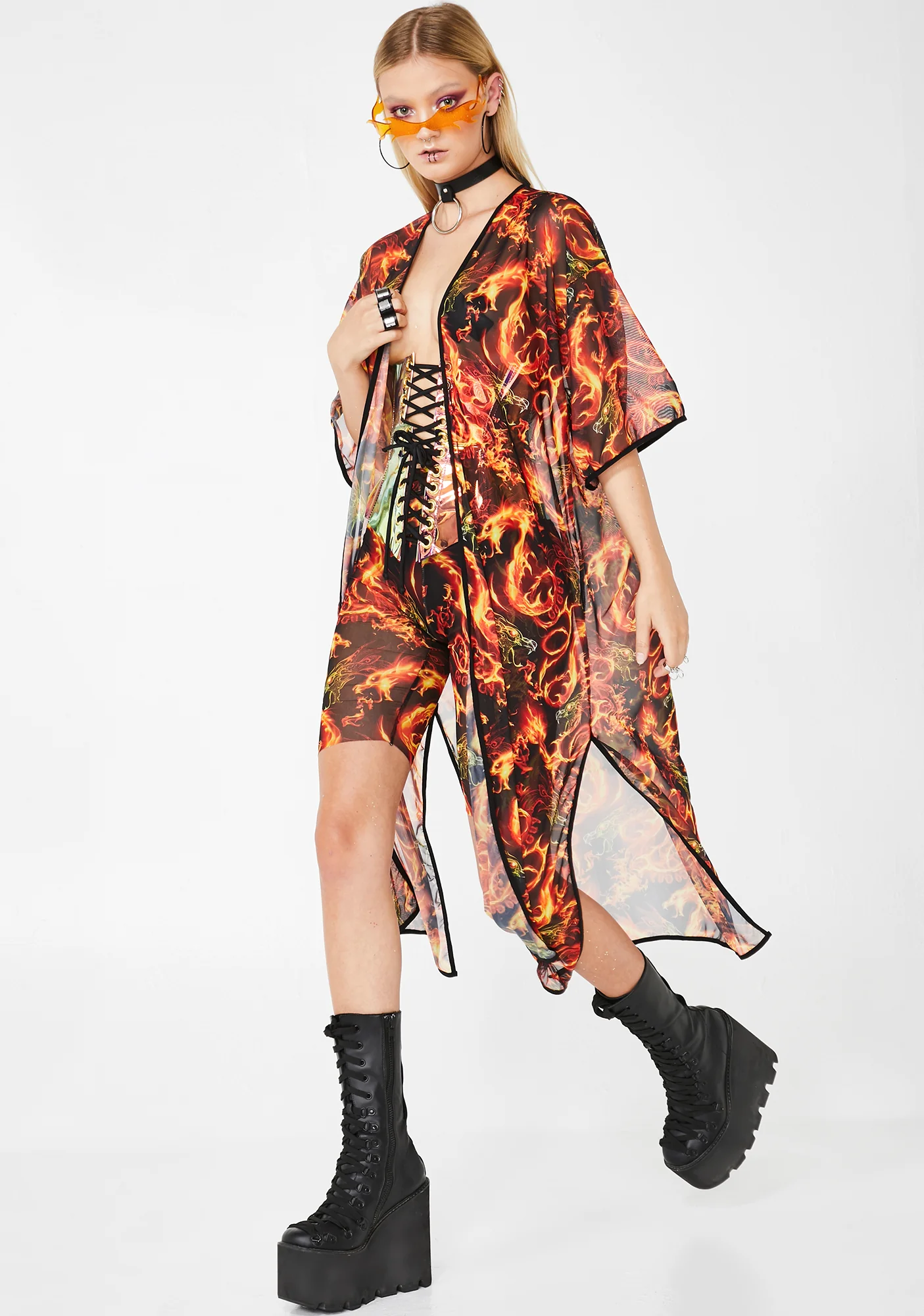 All Guns Blazin Kimono - Image 3
