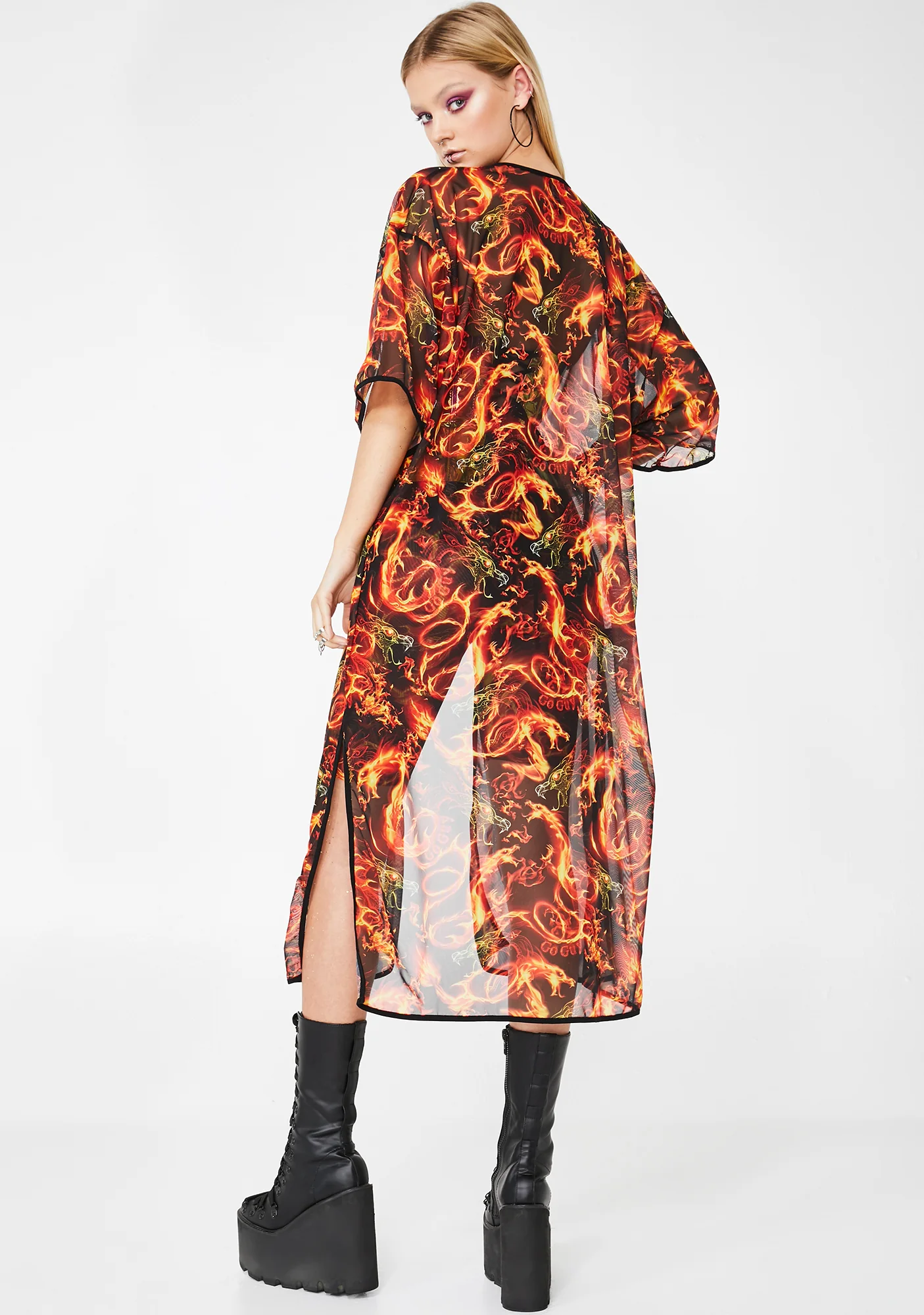 All Guns Blazin Kimono - Image 4