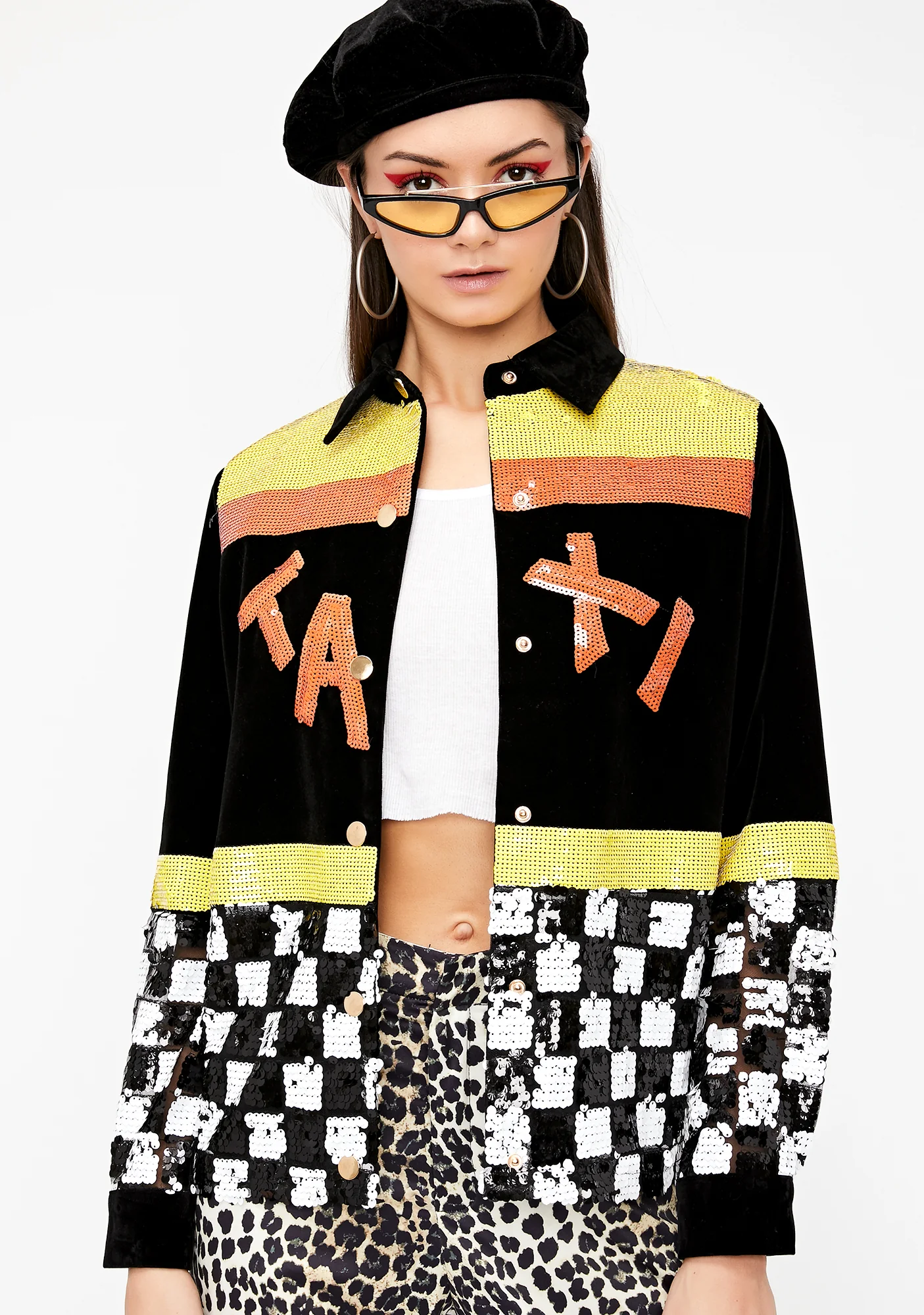 All Hail Me Sequin Jacket - Image 3