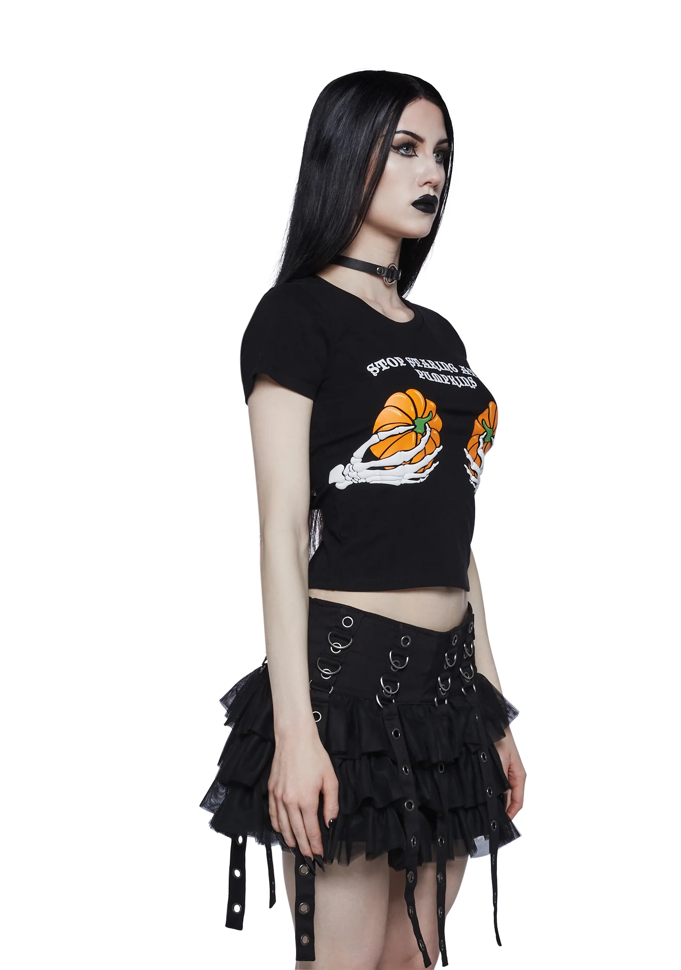 All Hallows' Tease Baby Tee - Image 3
