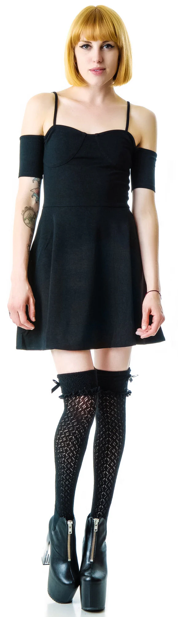 All Night Dress - Black - Image 3