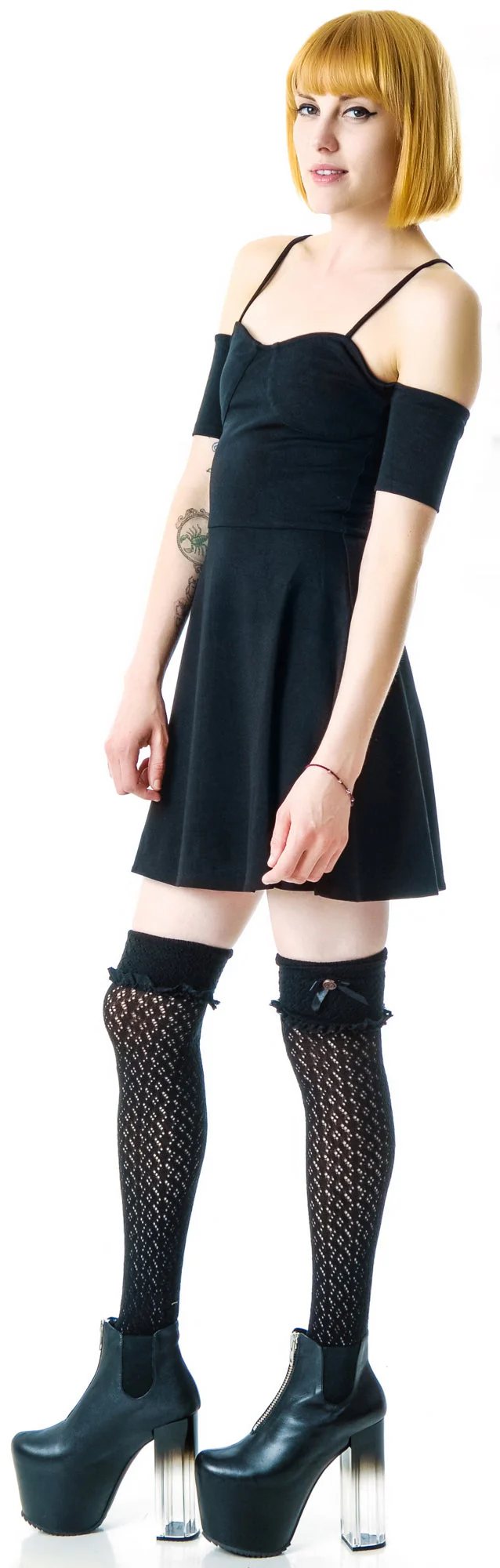 All Night Dress - Black - Image 5