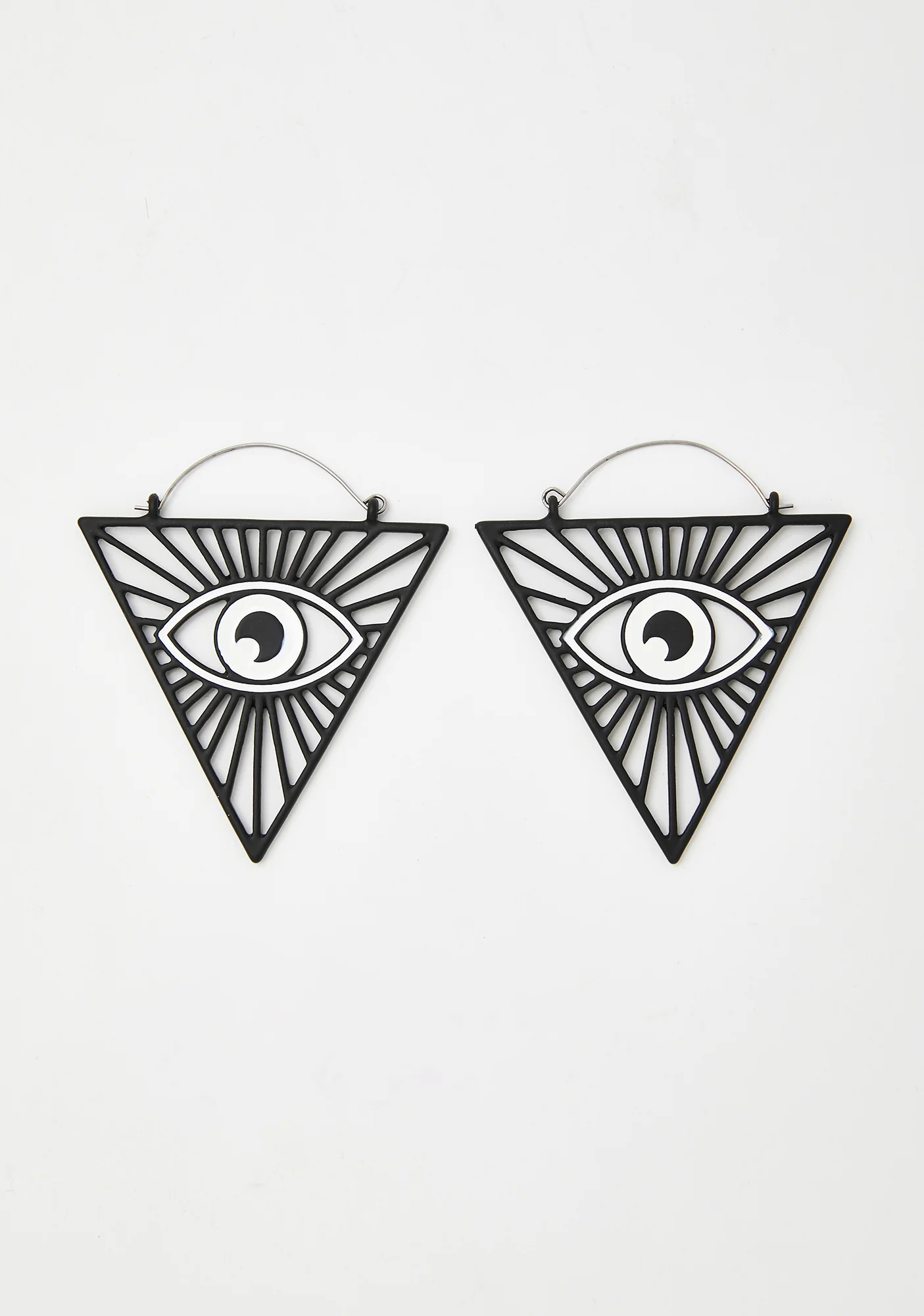 All Seeing Eye Drop Earrings - Image 2