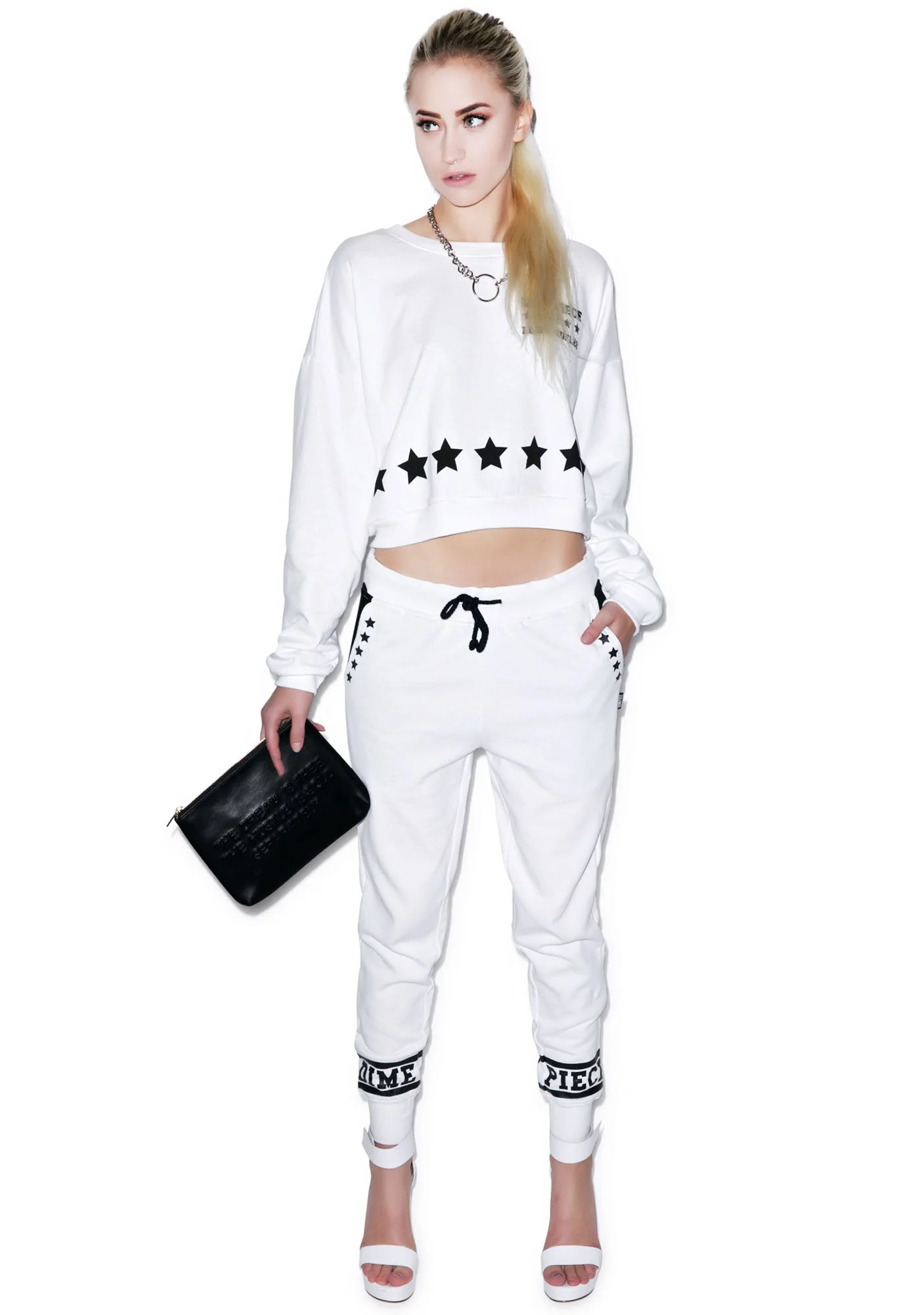 All Star Sweatpants - White - Image 3