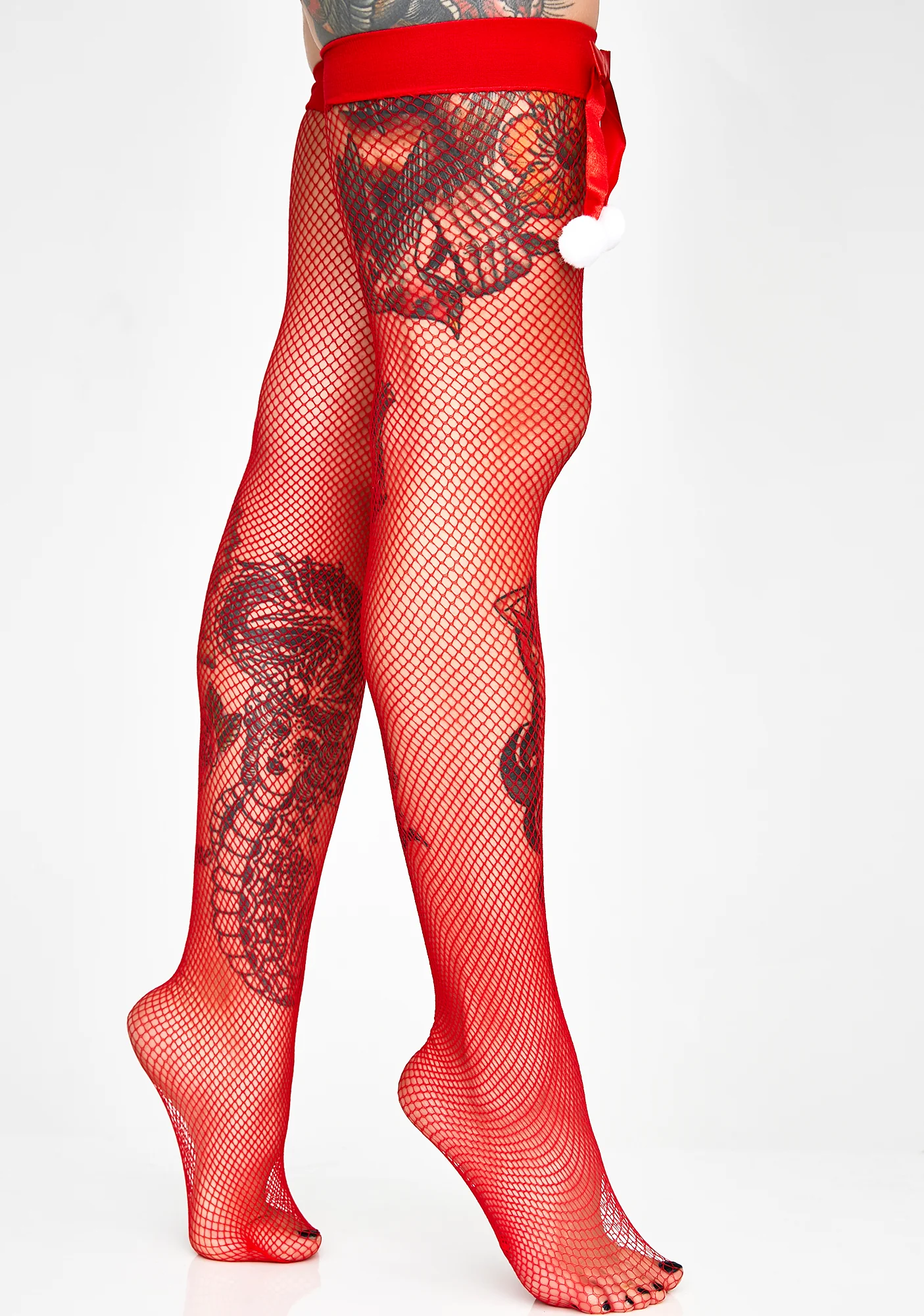 All Wrapped Up Fishnet Stockings - Image 3