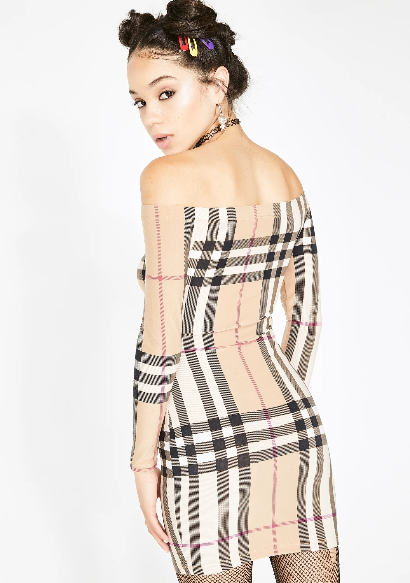 All You Need Plaid Dress - Image 4