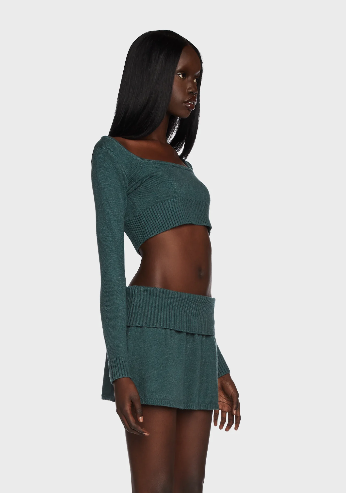 Allure Knitted Crop Top - Image 3