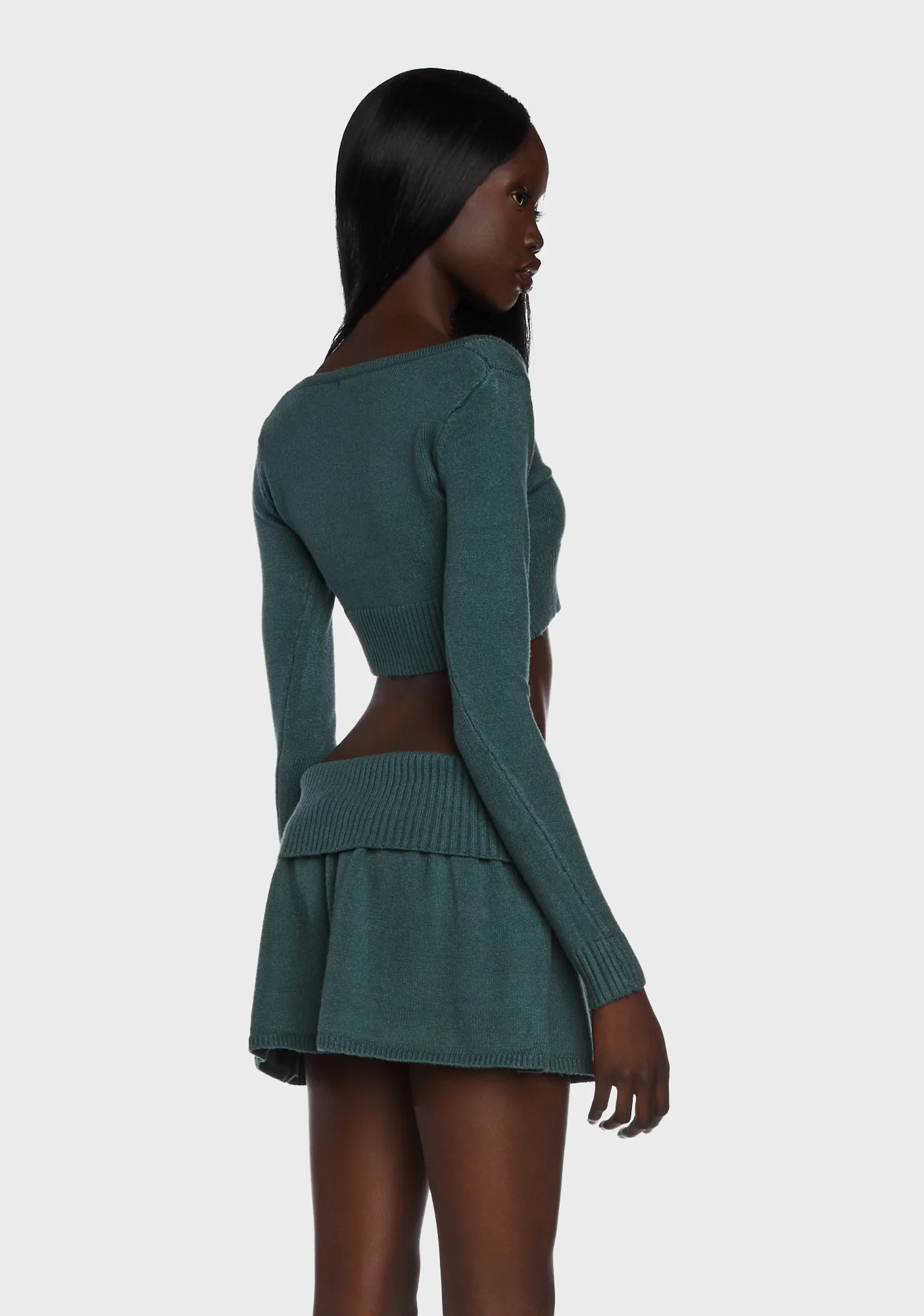 Allure Knitted Crop Top - Image 4