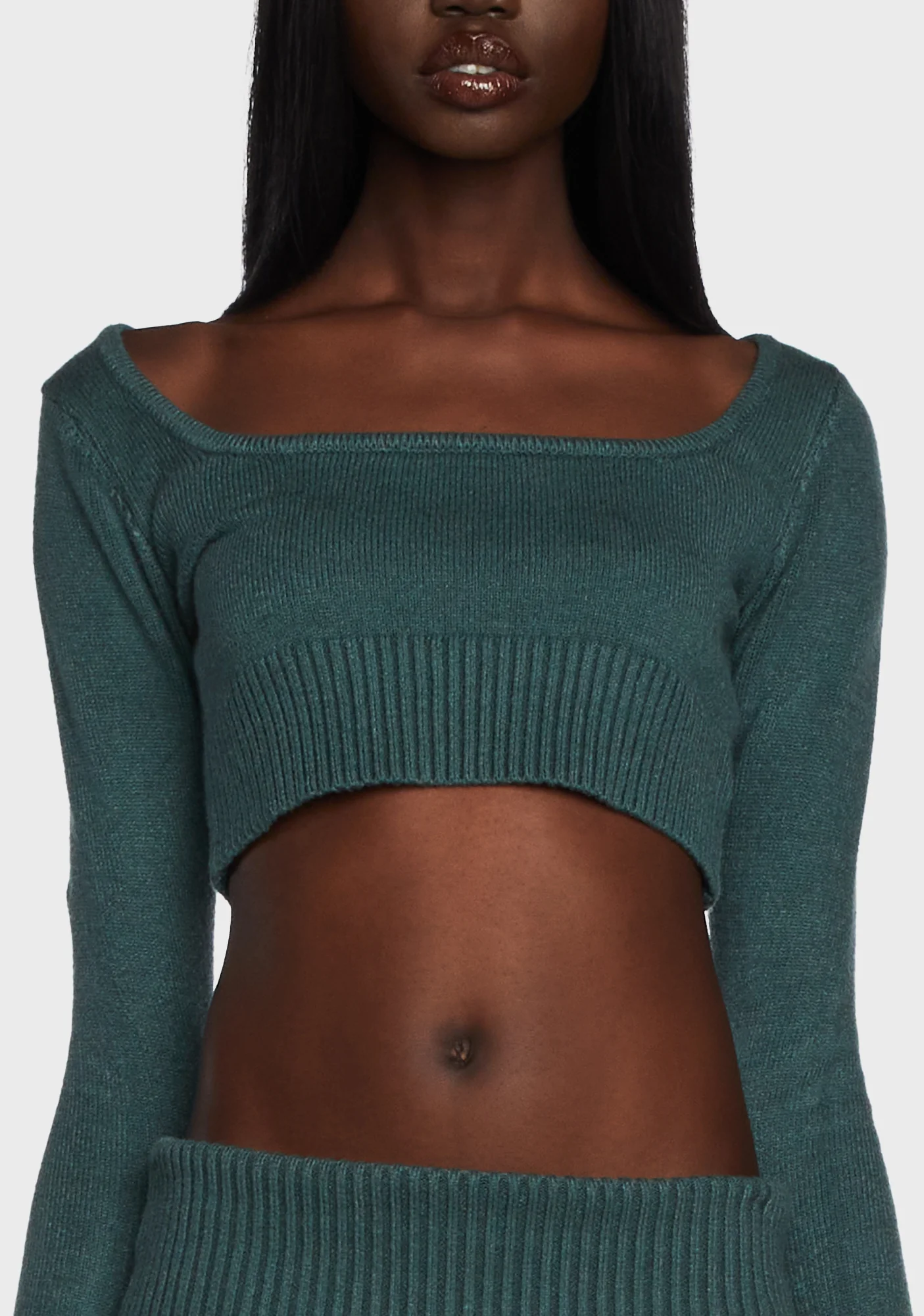 Allure Knitted Crop Top - Image 5