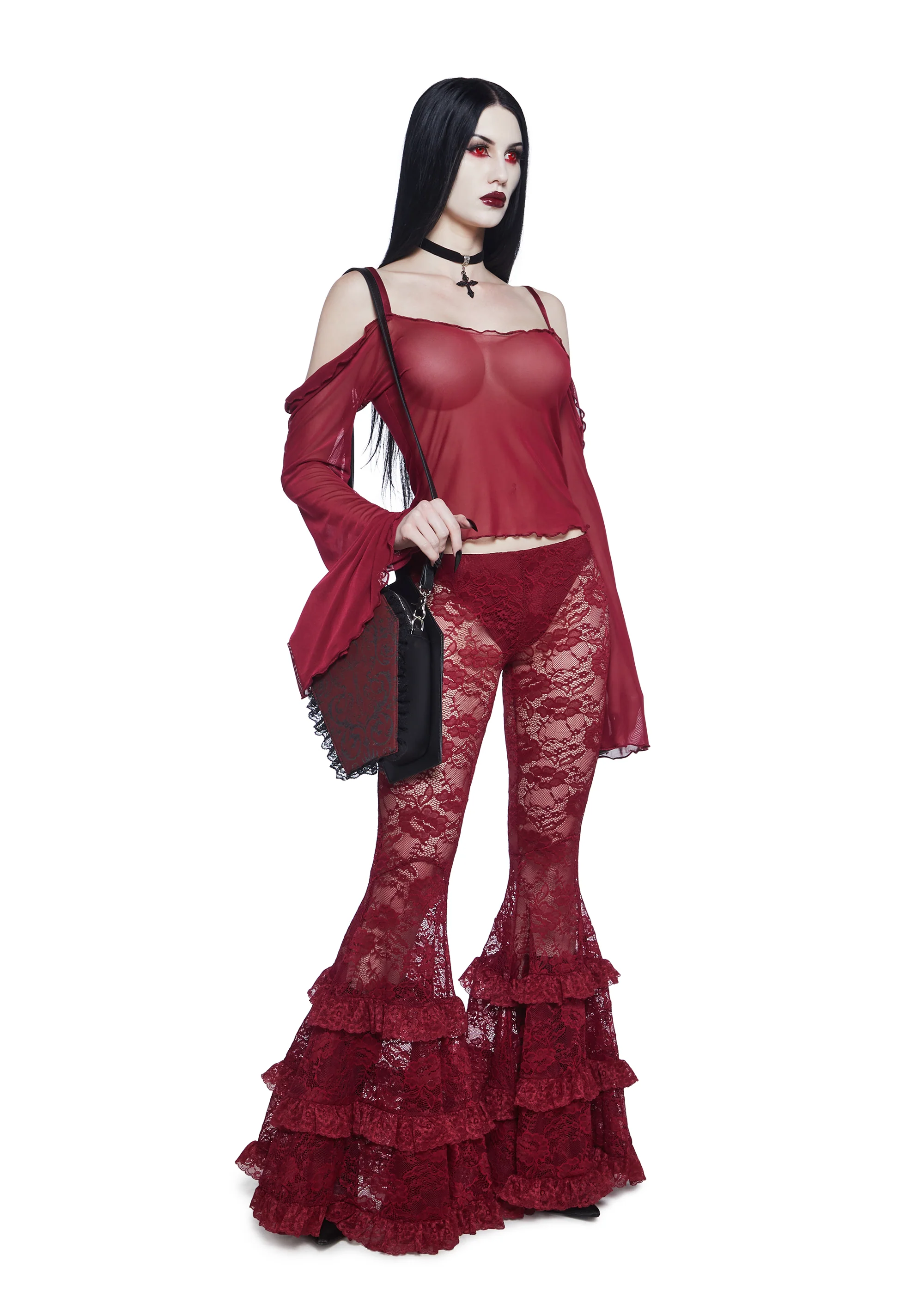 Alluring Secret Chiffon Blouse - Image 2