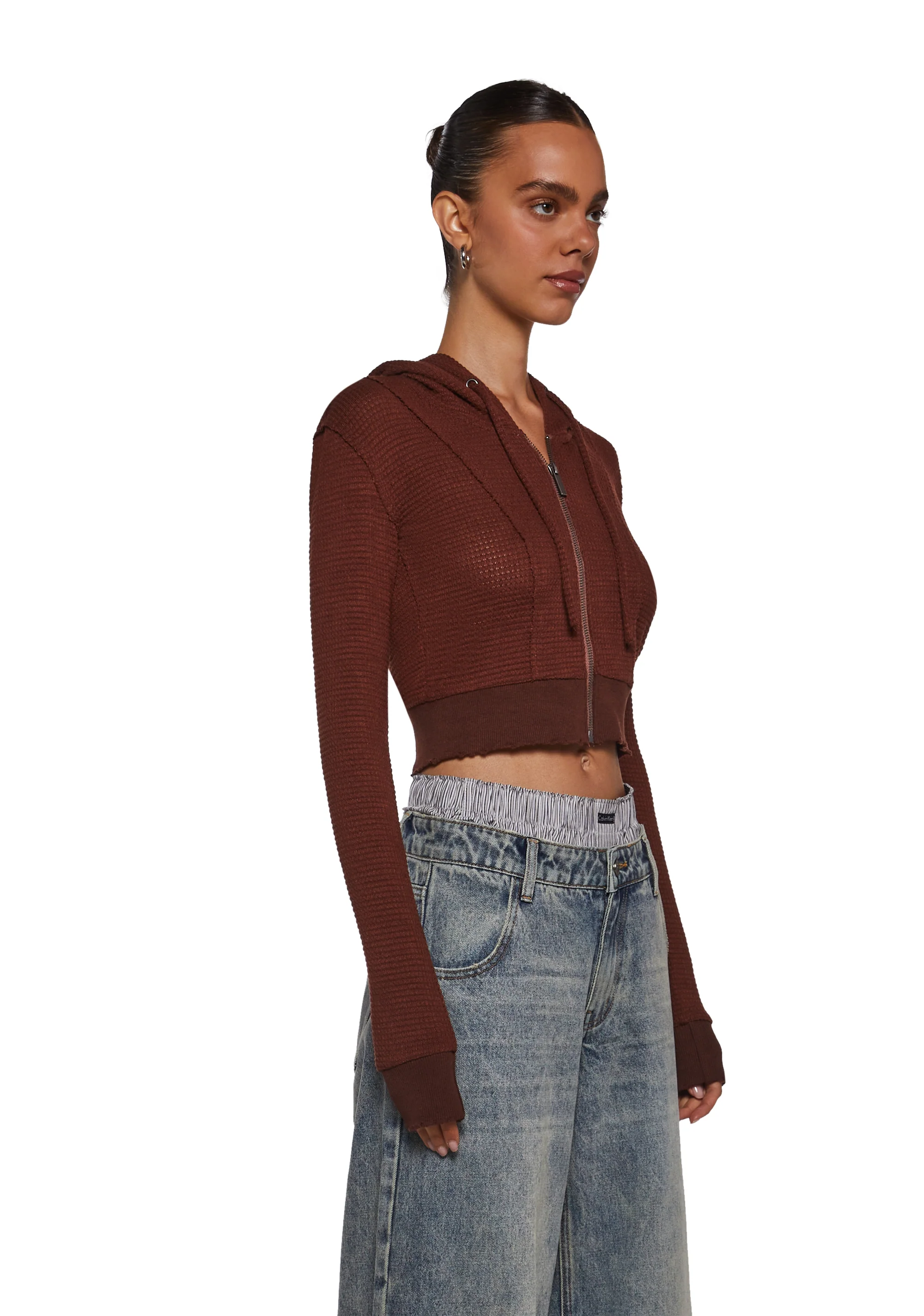 Alternate Ending Thermal Zip-Up Hoodie - Image 3