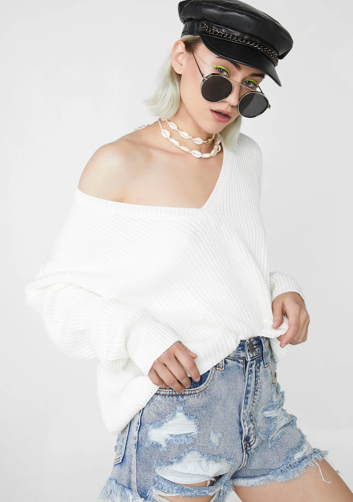 Alternate Reality Knit Sweater - Image 2