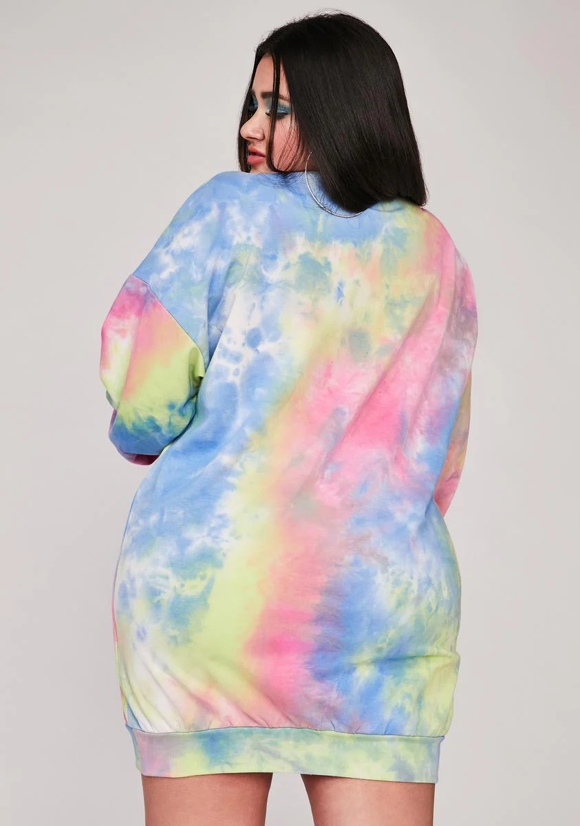 Always Chasing Daybreak Tie Dye Dress - Image 4