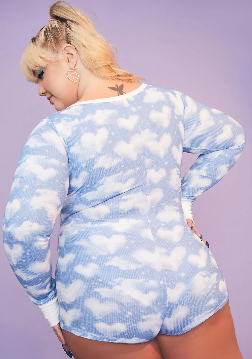Always Dreaming Of You Thermal Romper - Image 4