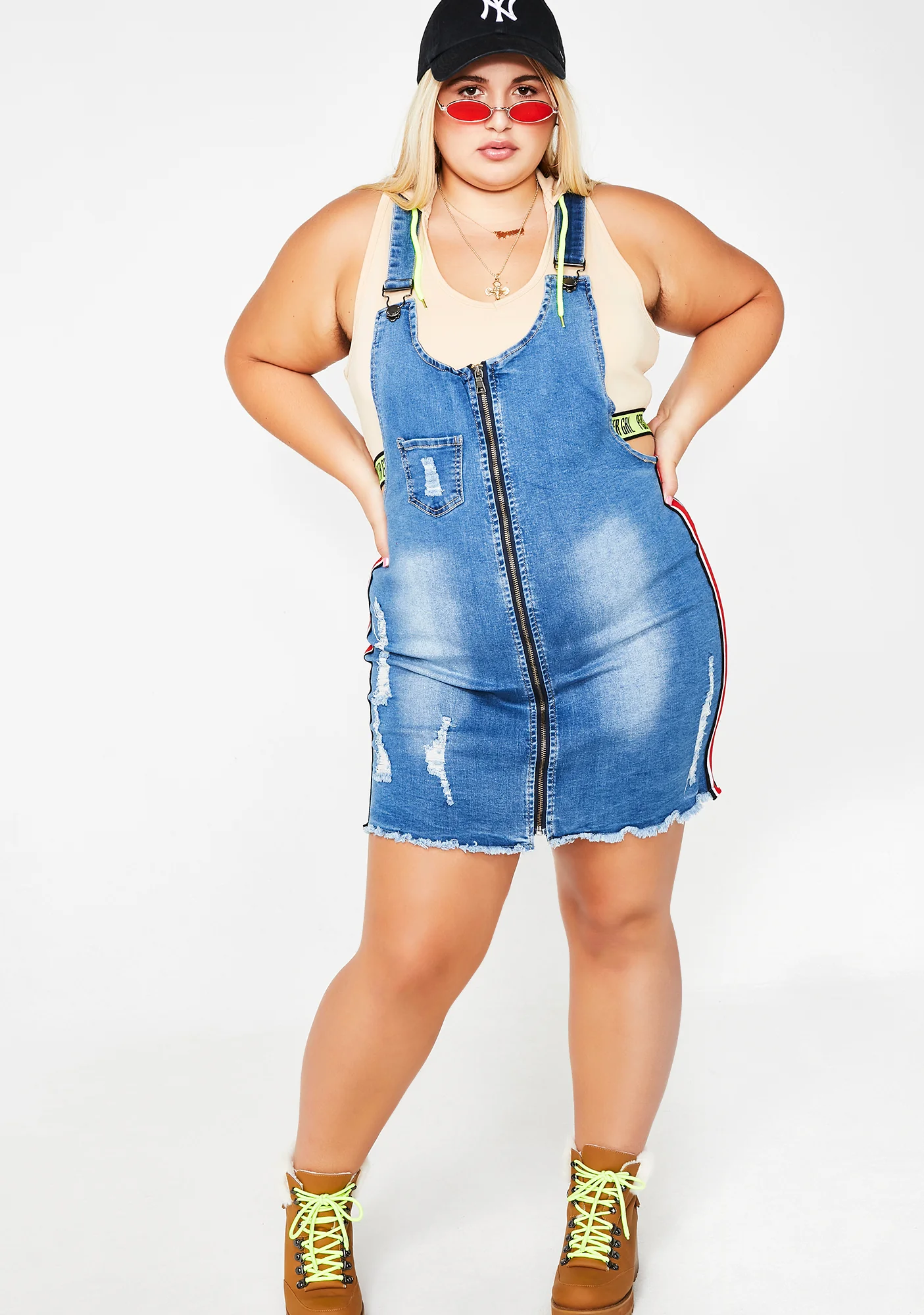Always Numba One Denim Dress - Image 5