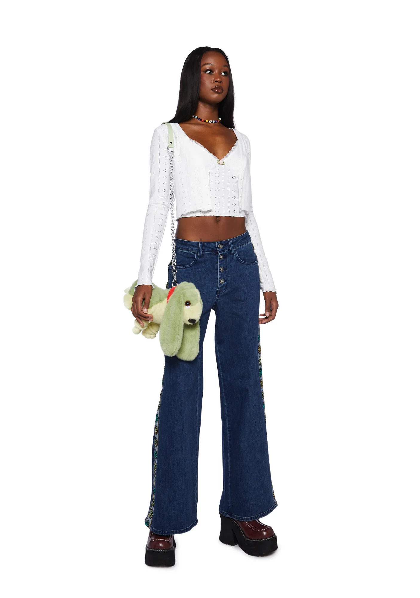 Always Right Cardigan Set - White - Image 2