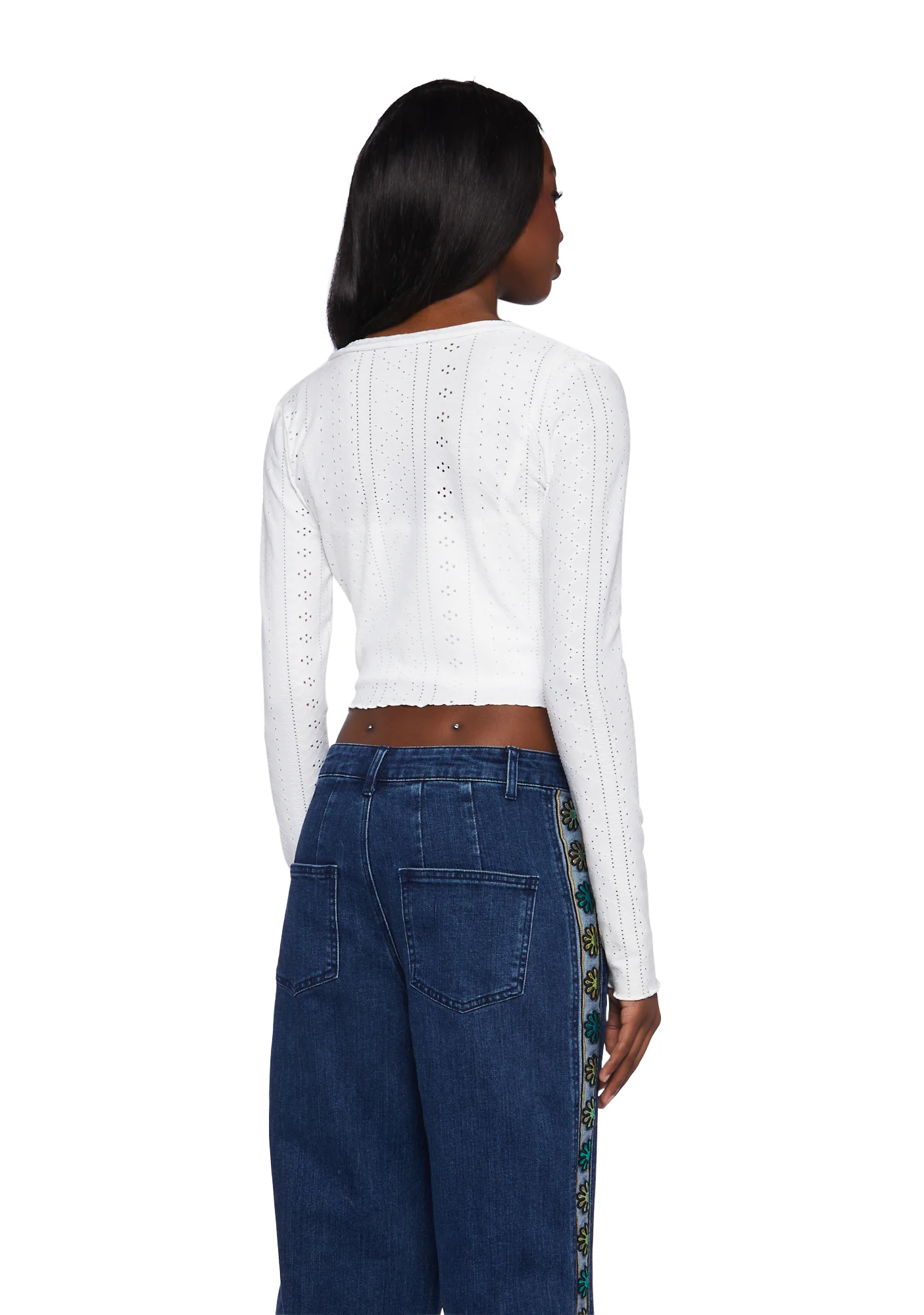 Always Right Cardigan Set - White - Image 4